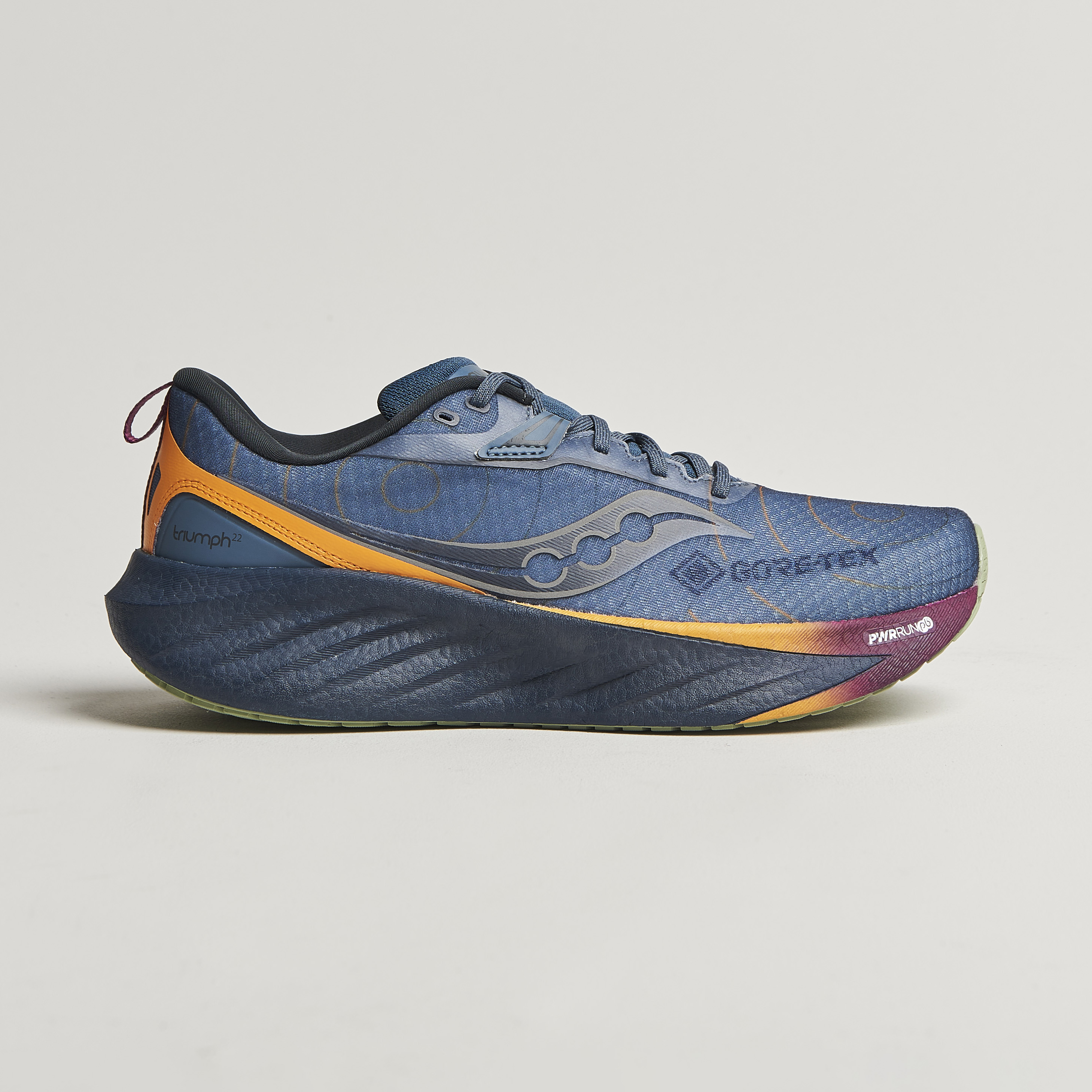 Saucony Triumph 22 GTX Running Sneakers Mirage at CareOfCarl.com