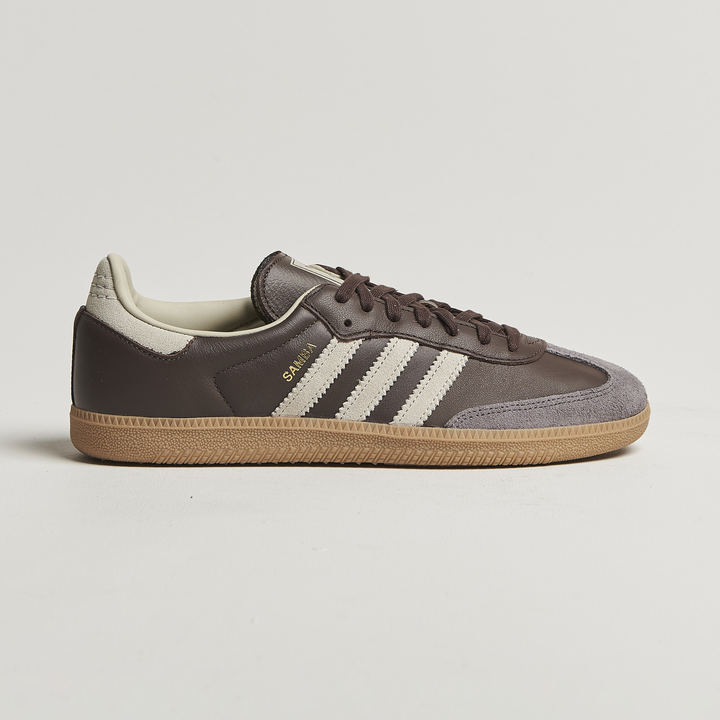 adidas Originals Samba OG Sneaker Dark Brown/Beige at