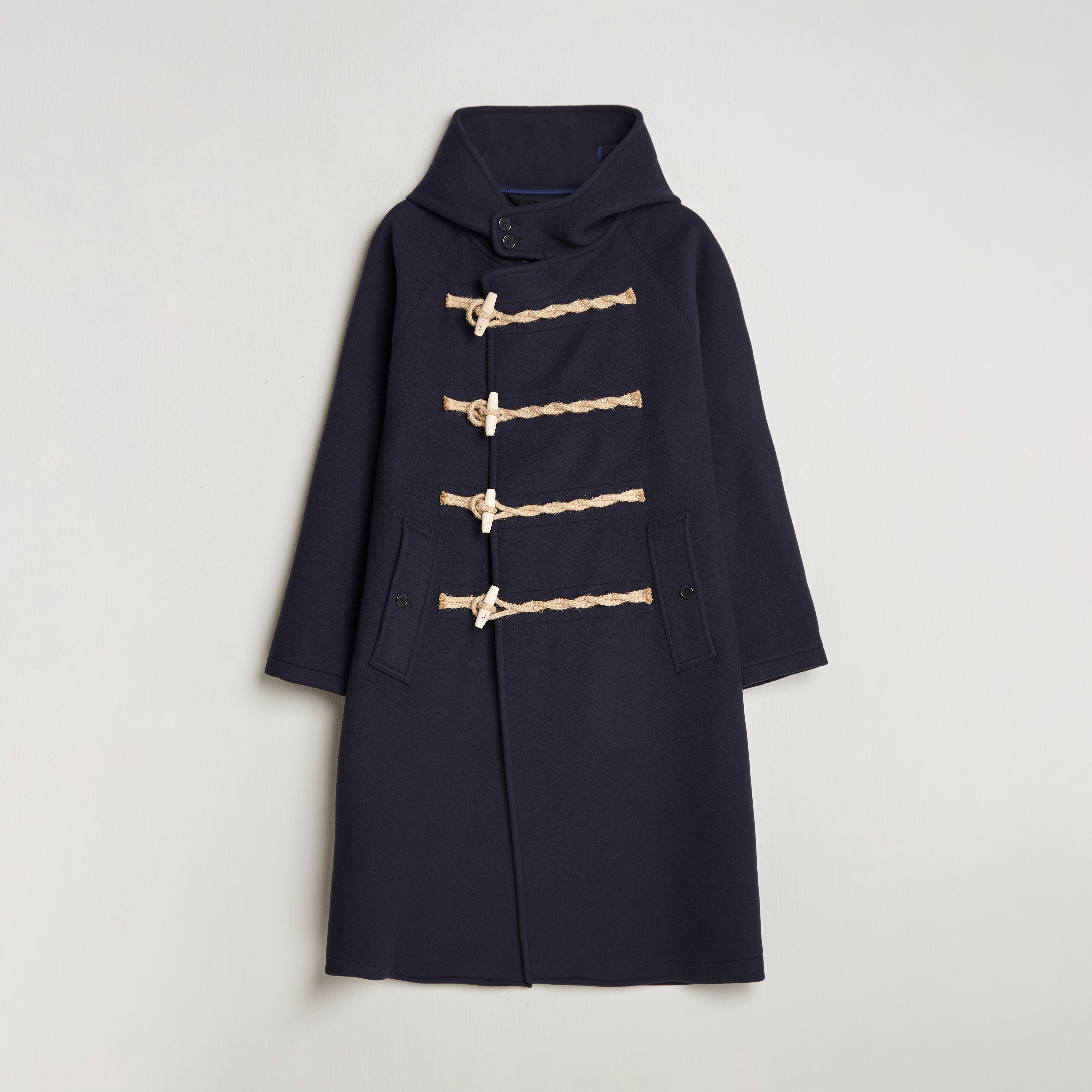 22AW⭐︎NAUTICA Boa Fleece Duffle Coat ネイビー 27319611r.jpg