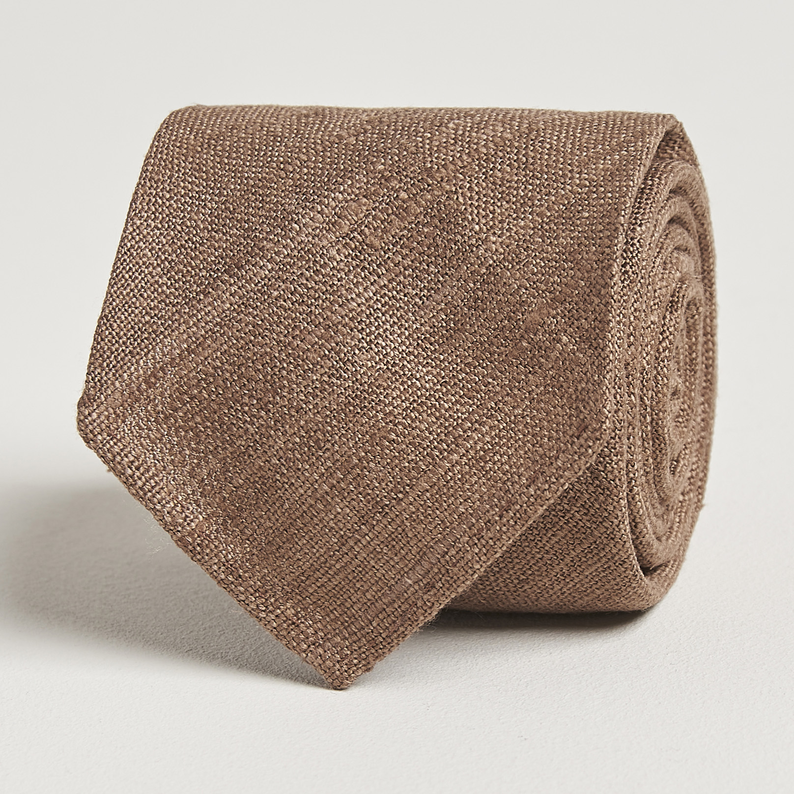 tussah silk tie
