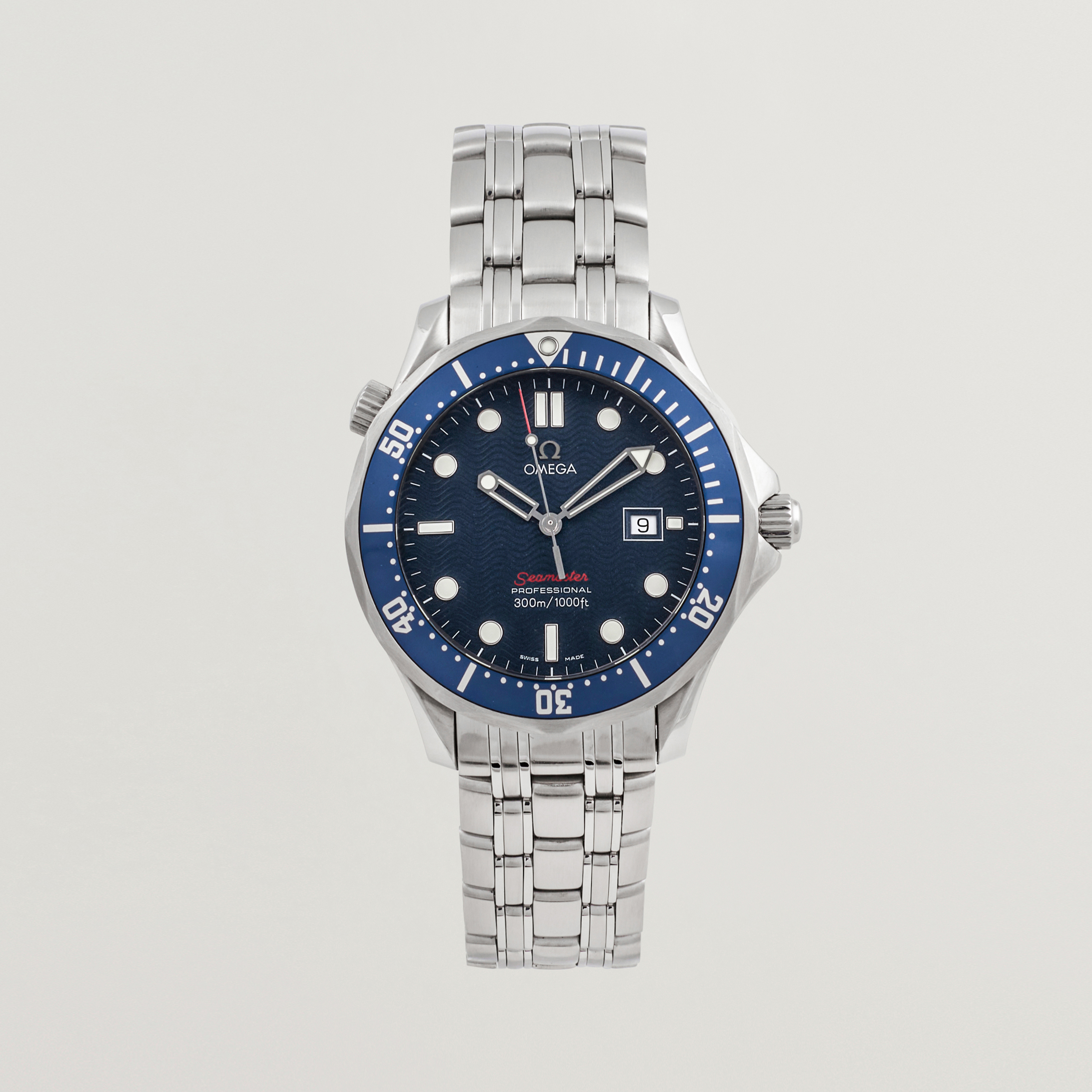 Omega Pre-Owned Seamaster 300M 2111.80 Silver at CareOfCarl.com