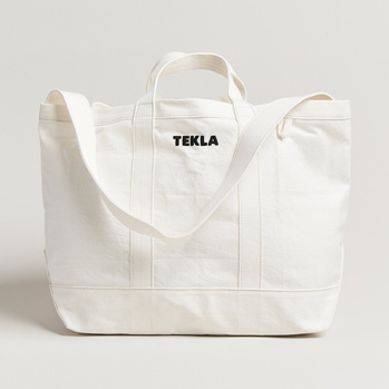バッグ TEKLA BEACH BAG white Beach Bag – Ivory | Tekla Fabrics