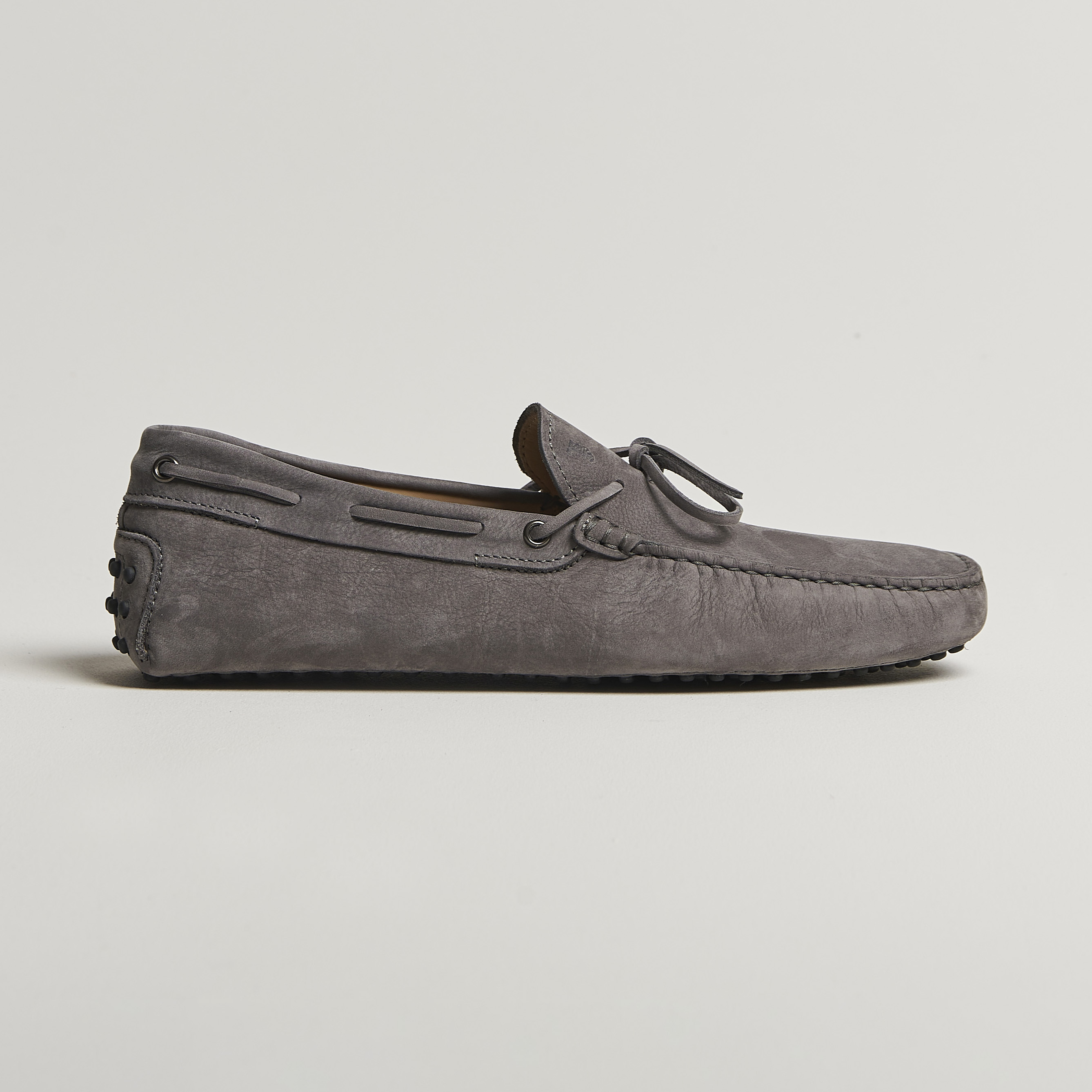 Tod’s Gommino Driving Loafers Gray Suede Bow Tie - Size 10 Tod main image 2