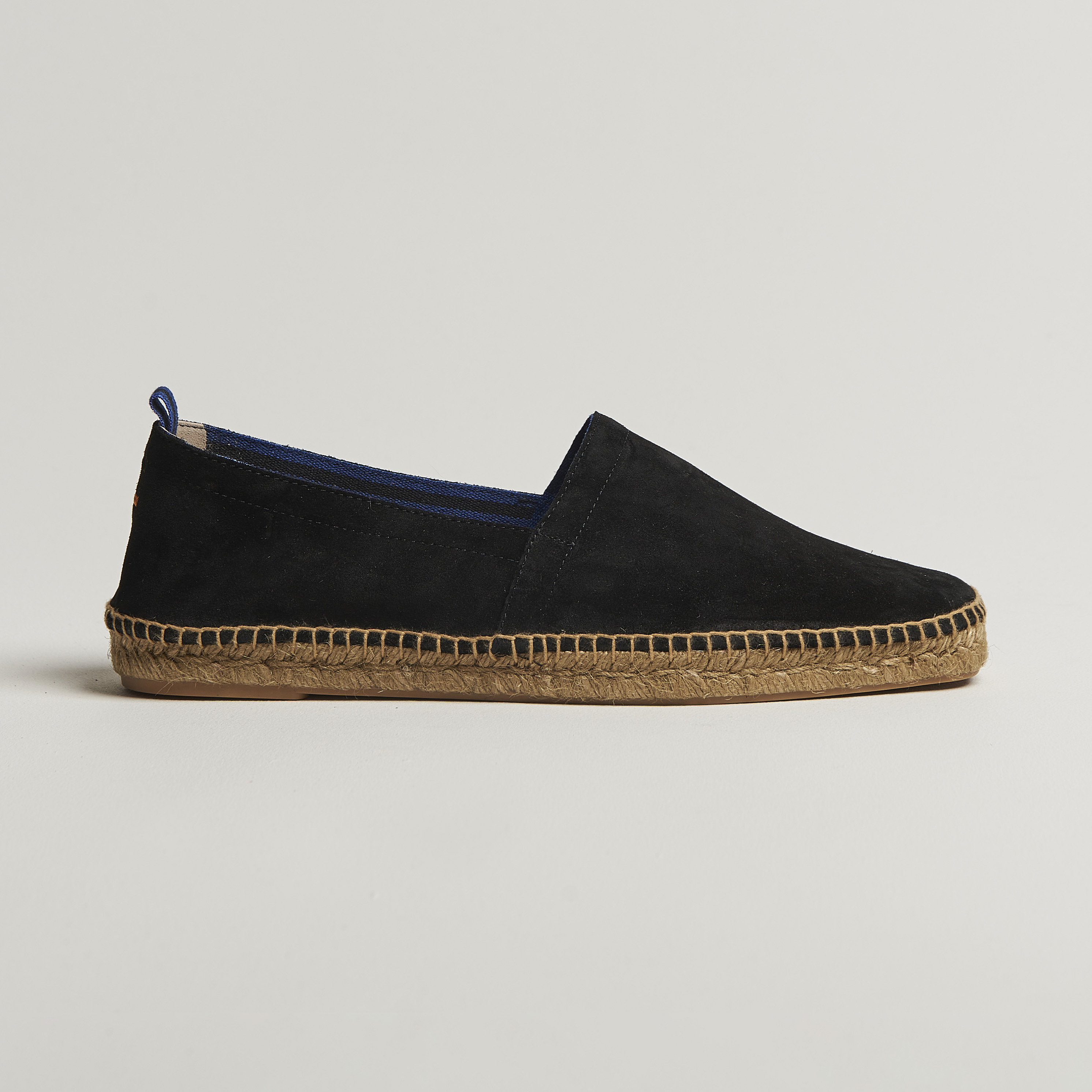 Castañer Pablo Casual Suede Espadrilles Negro at