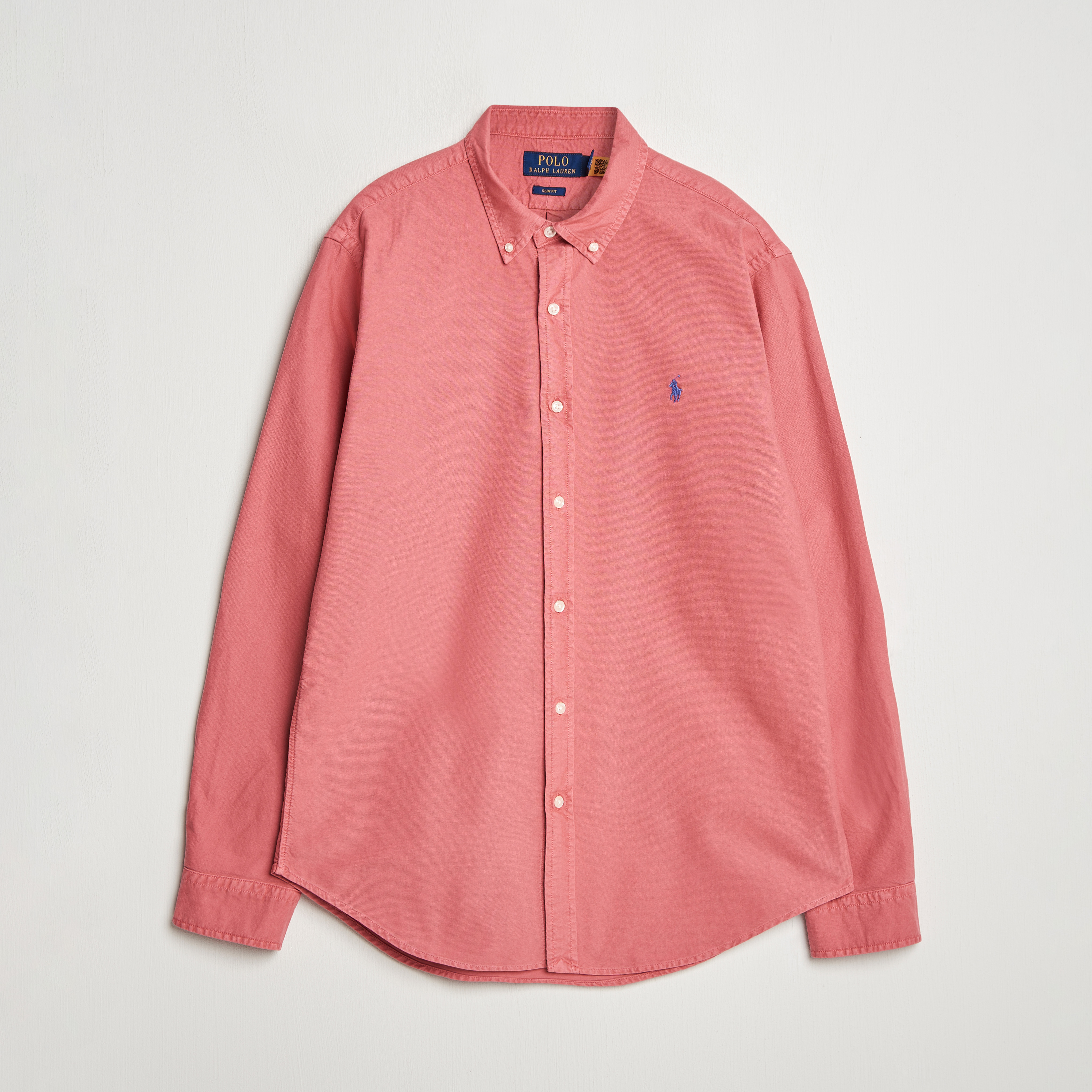 Polo Ralph Lauren Slim Fit Garment Dyed Oxford Shirt Adirondack