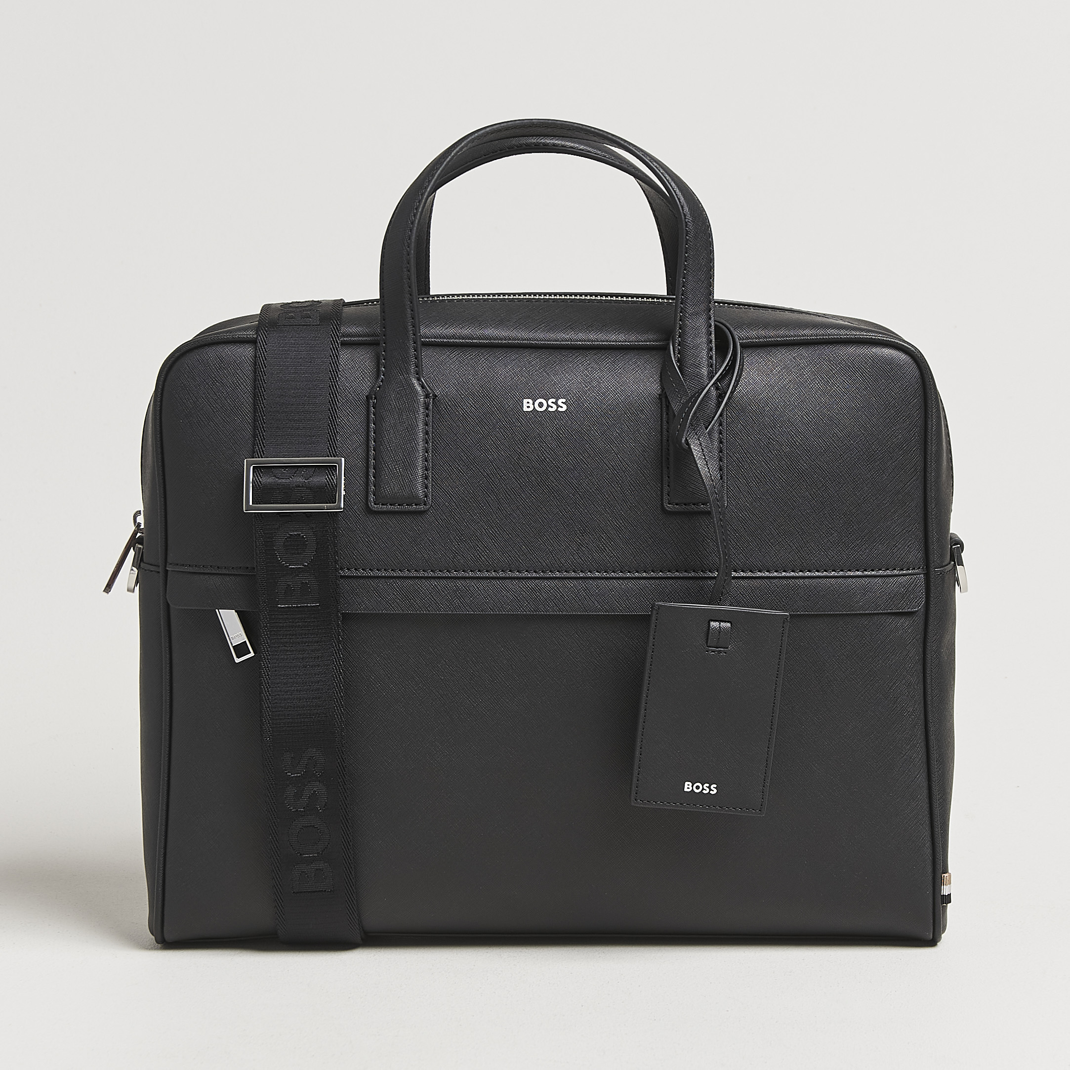 BOSS BLACK Zair Document Case Black at CareOfCarl.com BOSS BLACK Zair Document Case Black at CareOfCarl.com