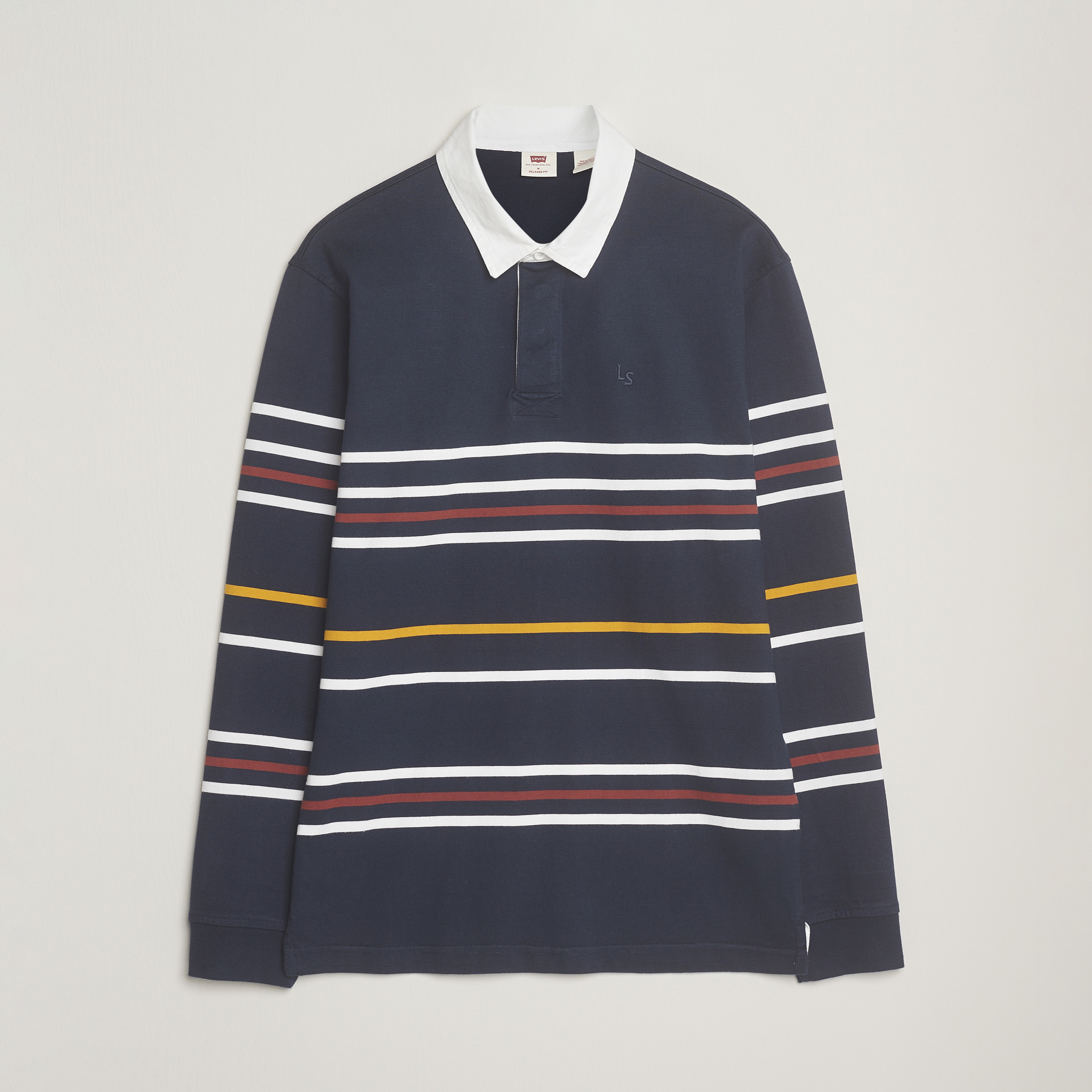 Classic Light Rugby Stripe Sweater