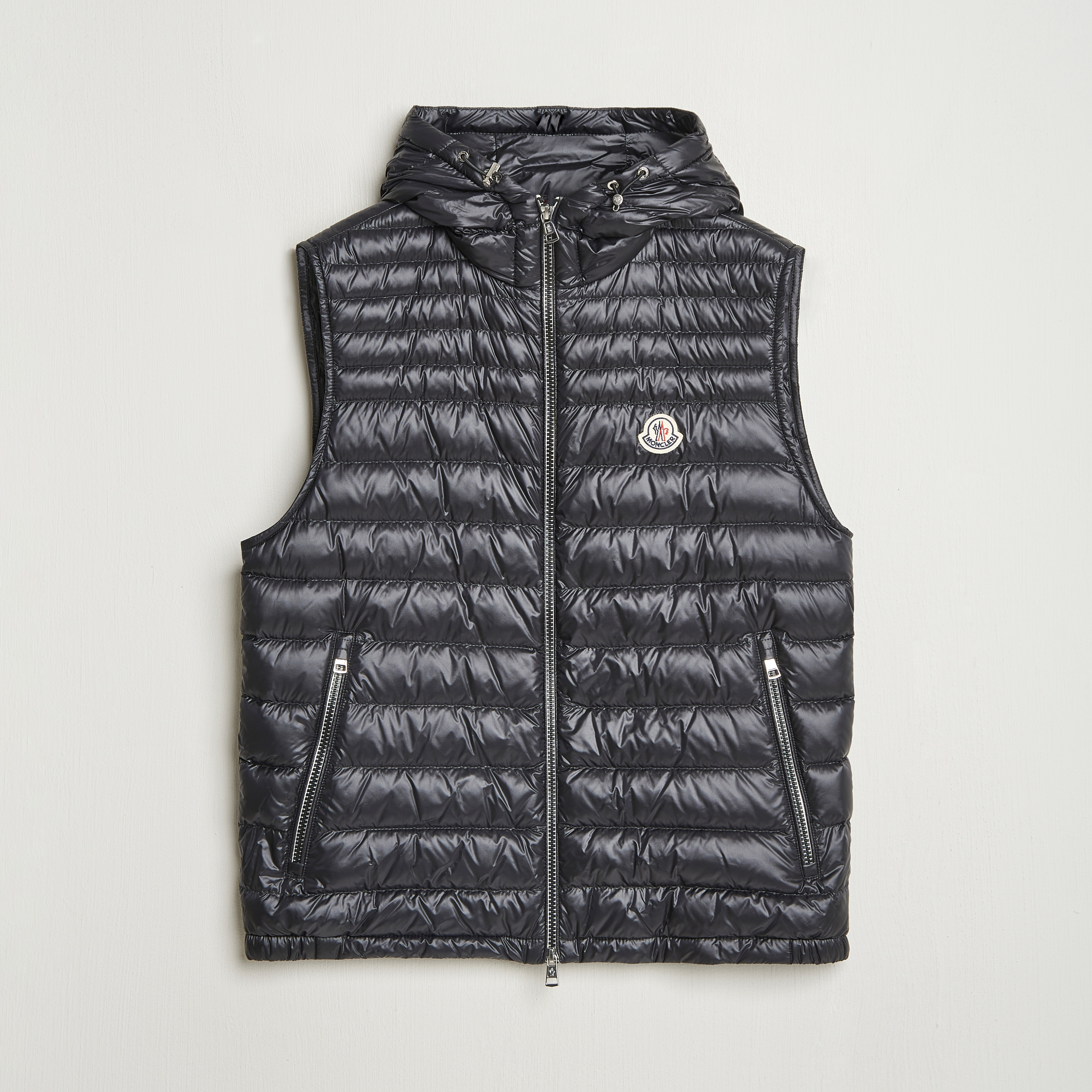 MONCLER ROD GILET サイズ4 MONCLER ROD GILET サイズ4 Black Lechtal Down Vest - Vests