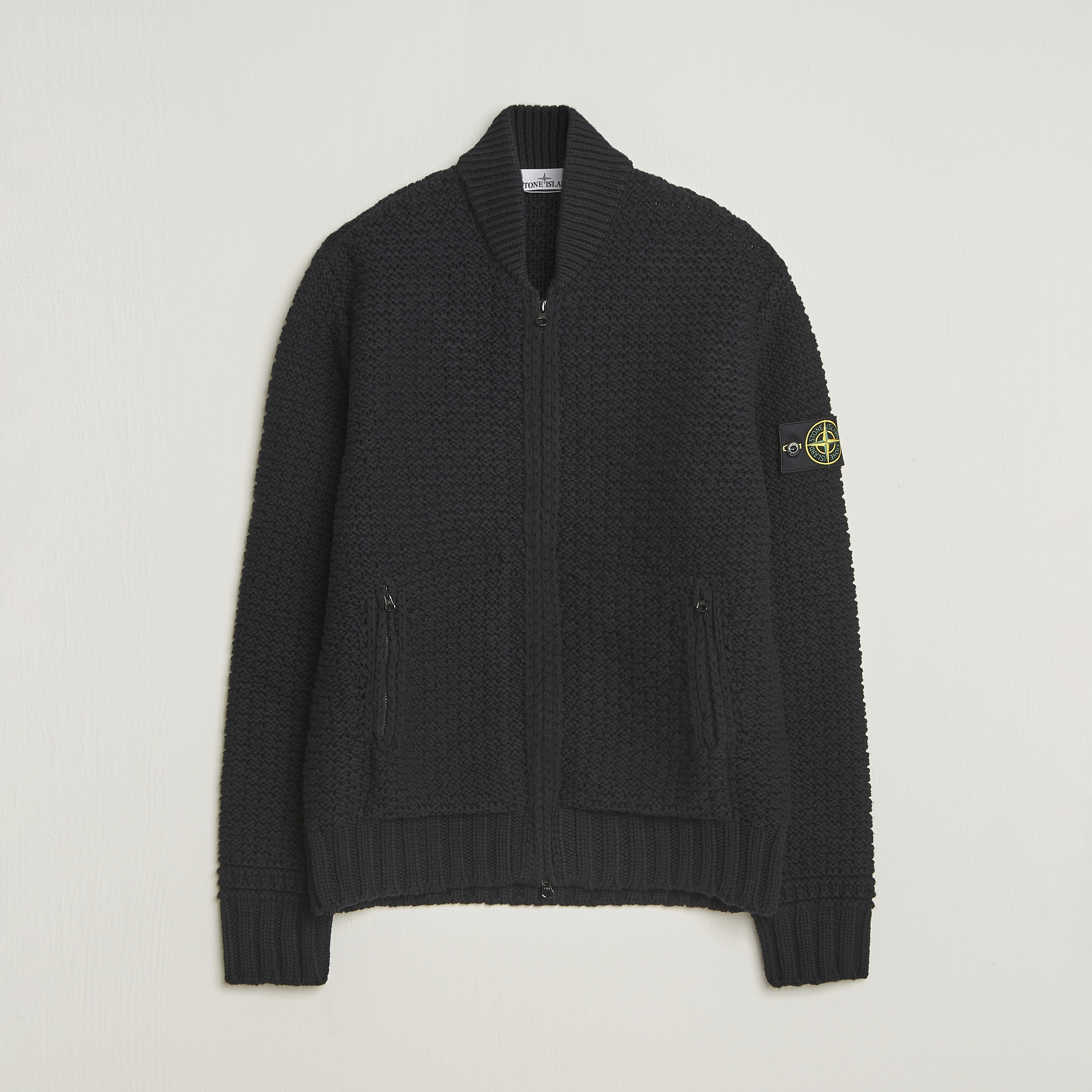 トップス Stone  Double Zip Ds Knit トップス Stone Double Zip Ds Knit SLY | DUAL COLOR FRONT ZIP KNIT