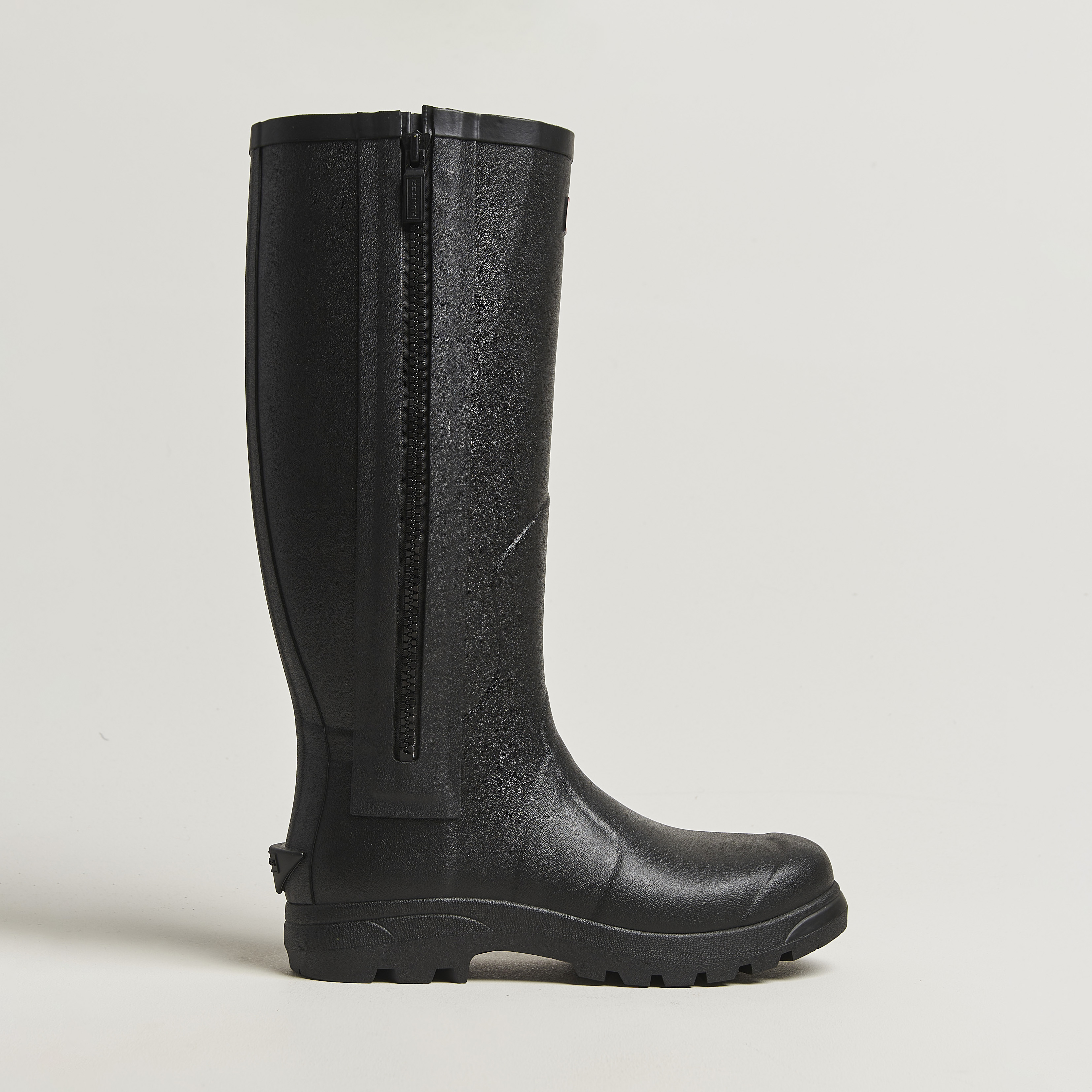 Hunter Boots Balmoral Full Zip Boot Black at CareOfCarl.com