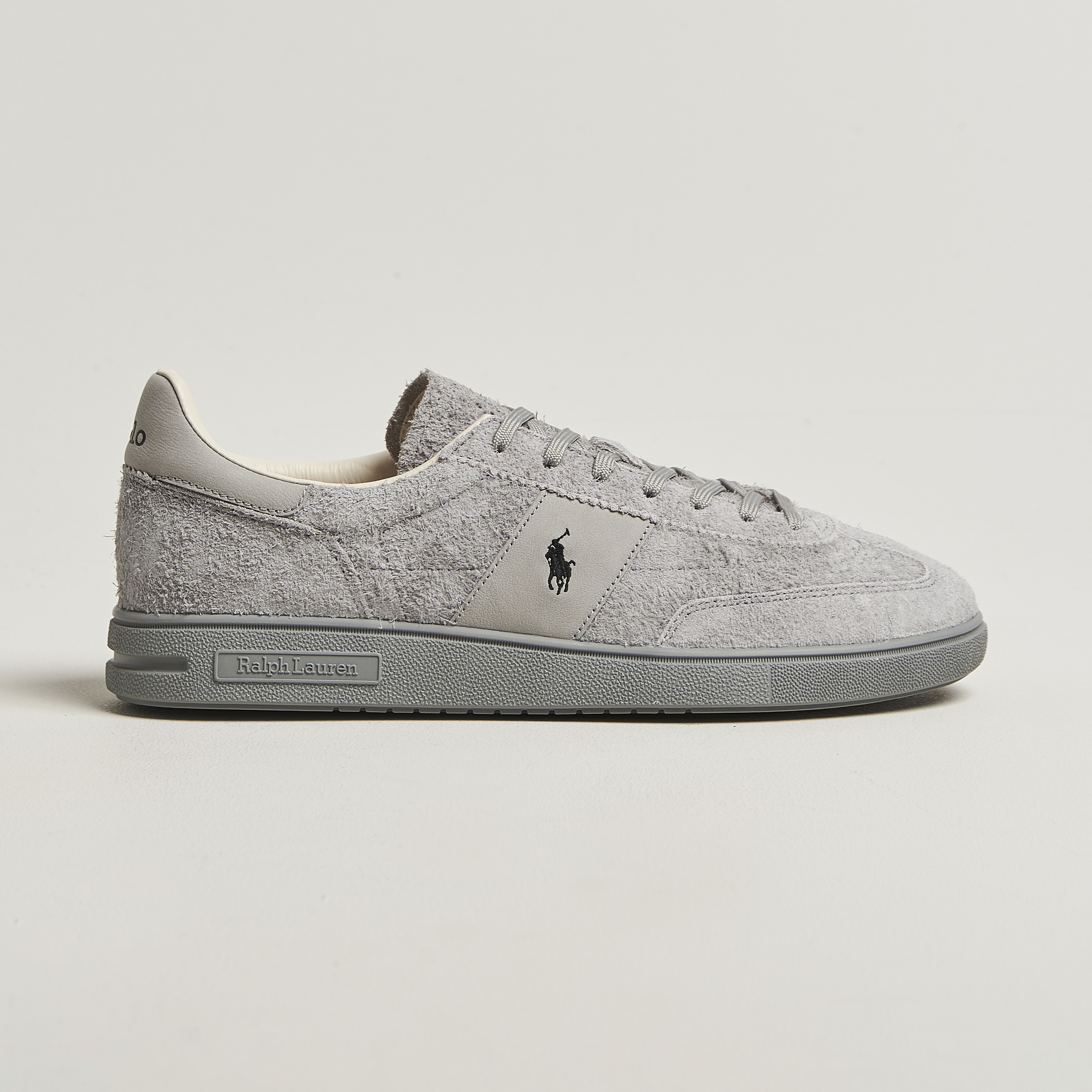POLO RALPH LOUREN HANFORD MENS GRAY SNEAKERS LACE UP SIZE 17D polo ralph lauren hanford products for sale | eBay main image 3