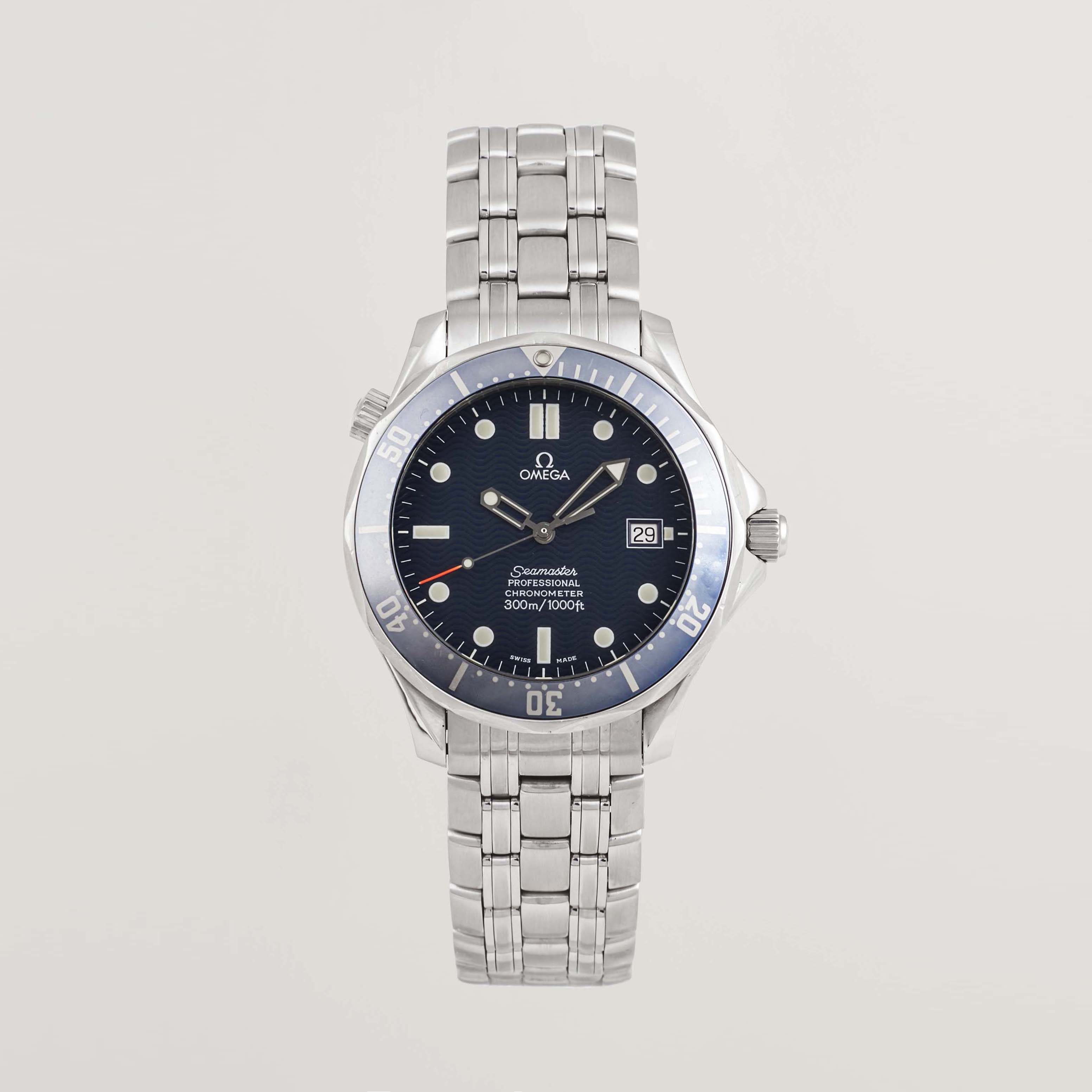 Smp 300 Omega Pre-Owned Seamaster SMP 300M at CareOfCarl.com