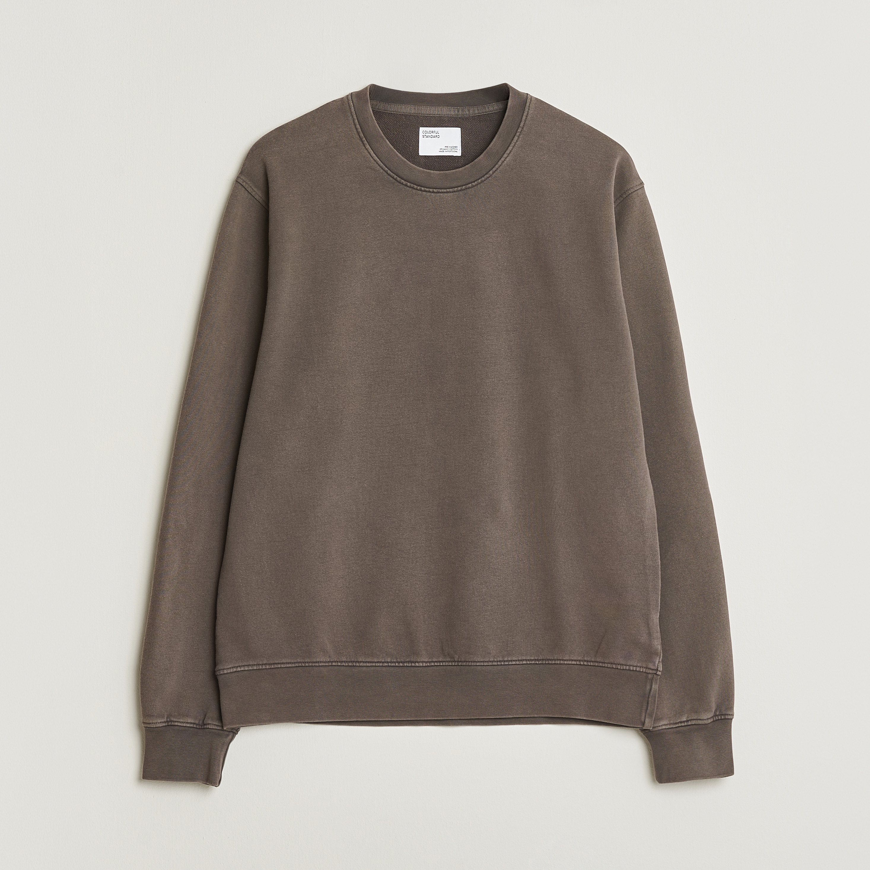 Colorful Standard Classic Organic Crew Neck Sweat Fade Mud at