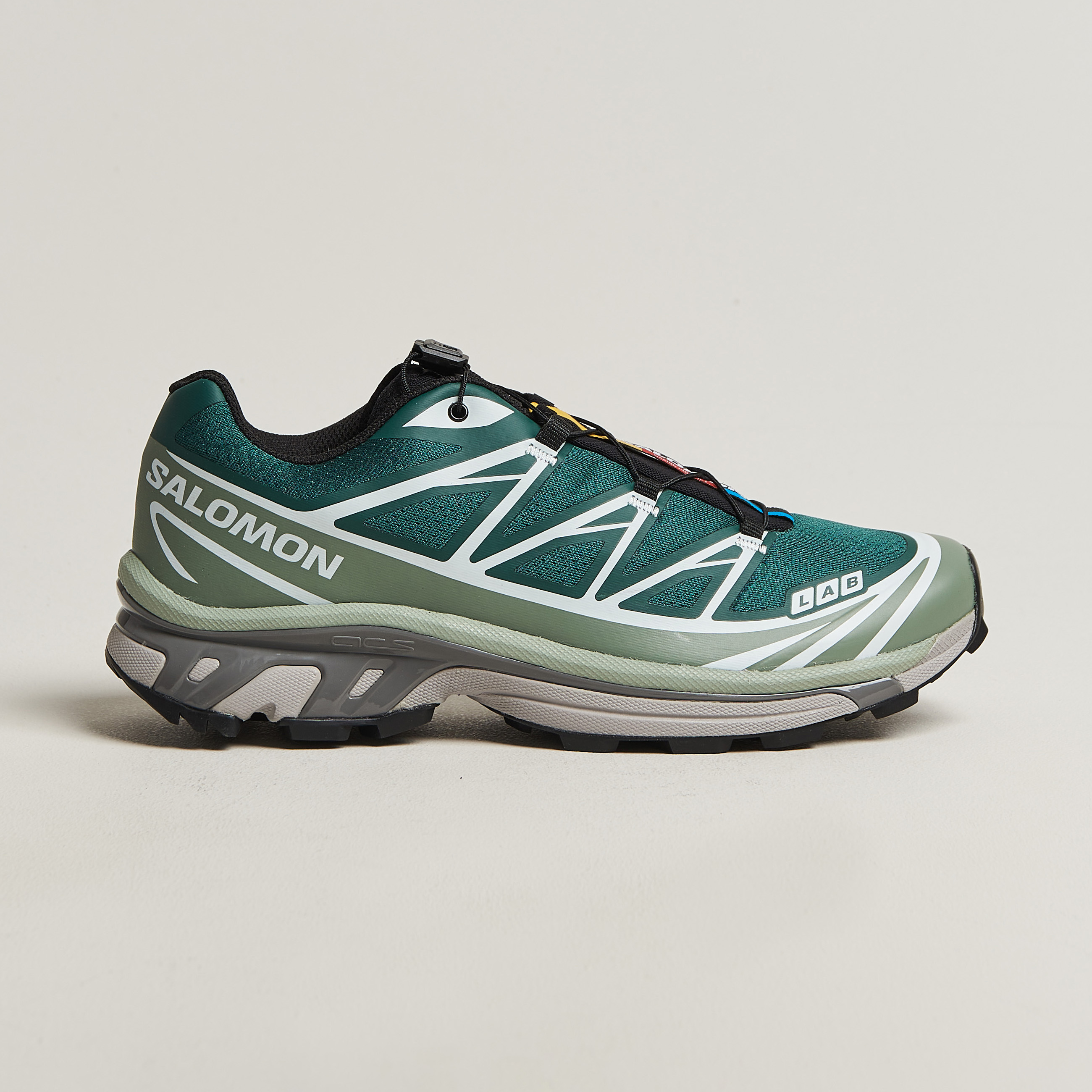 Salomon XT-6 Sneakers Bistro Green at CareOfCarl.com
