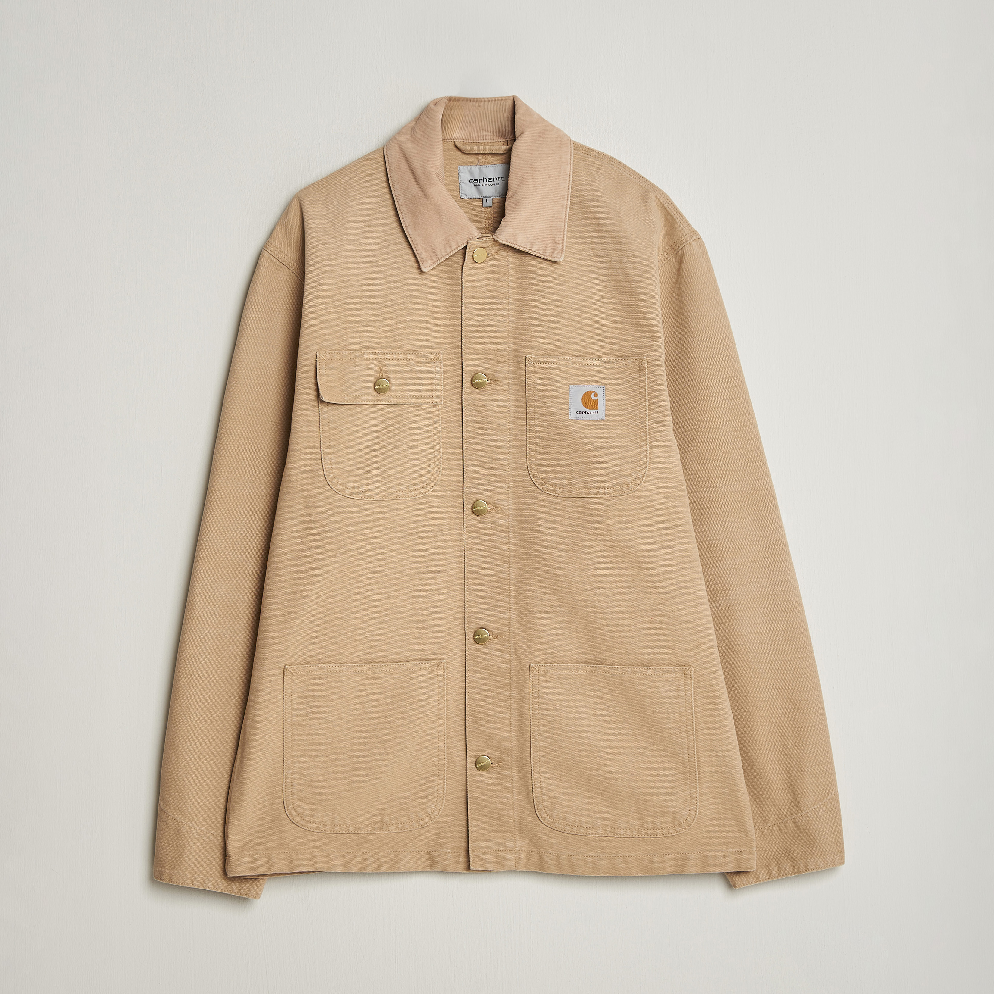 Carhartt WIP Michigan Coat Dusty Age Brown at CareOfCarl.com