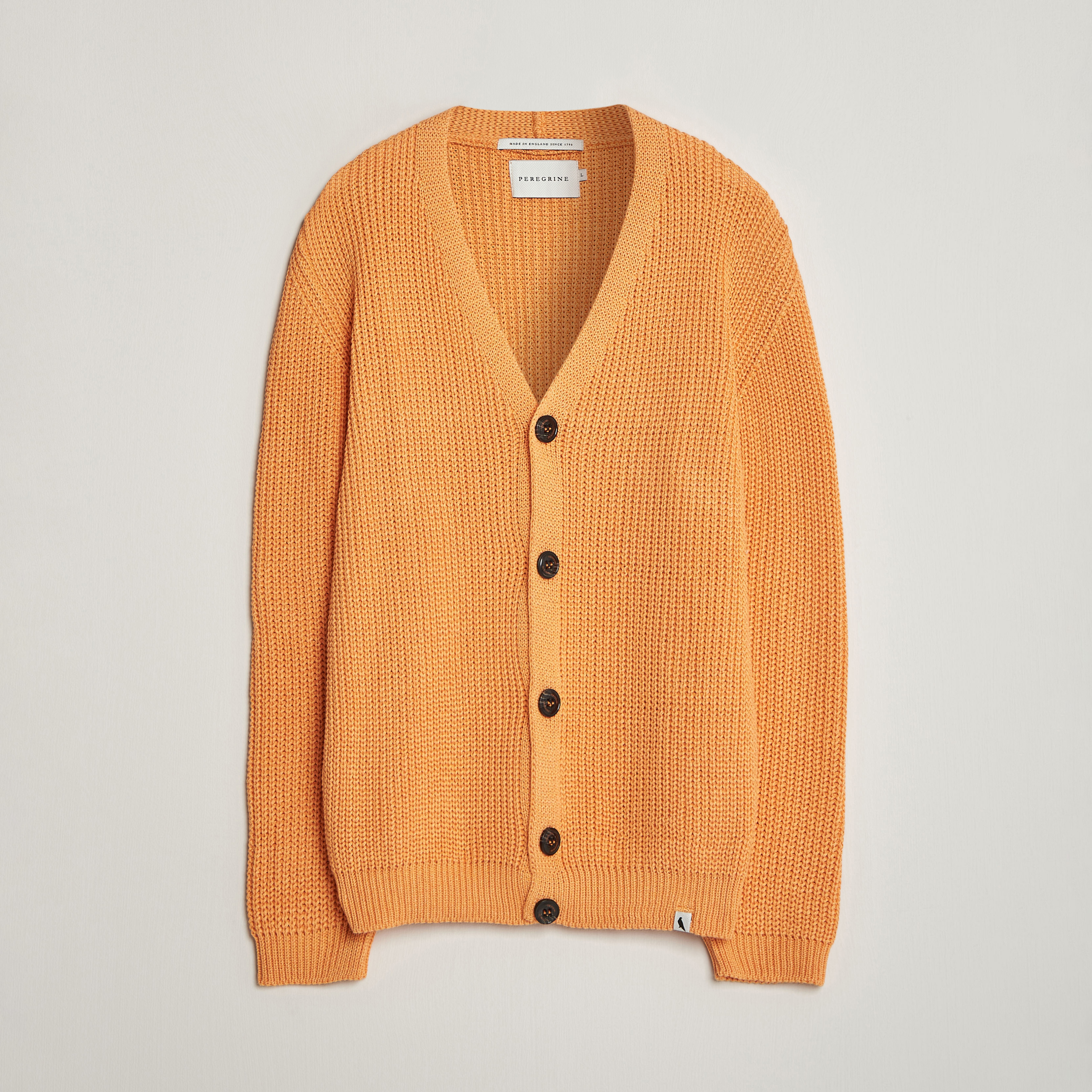 Peregrine River Cotton Cardigan Apricot at CareOfCarl.com