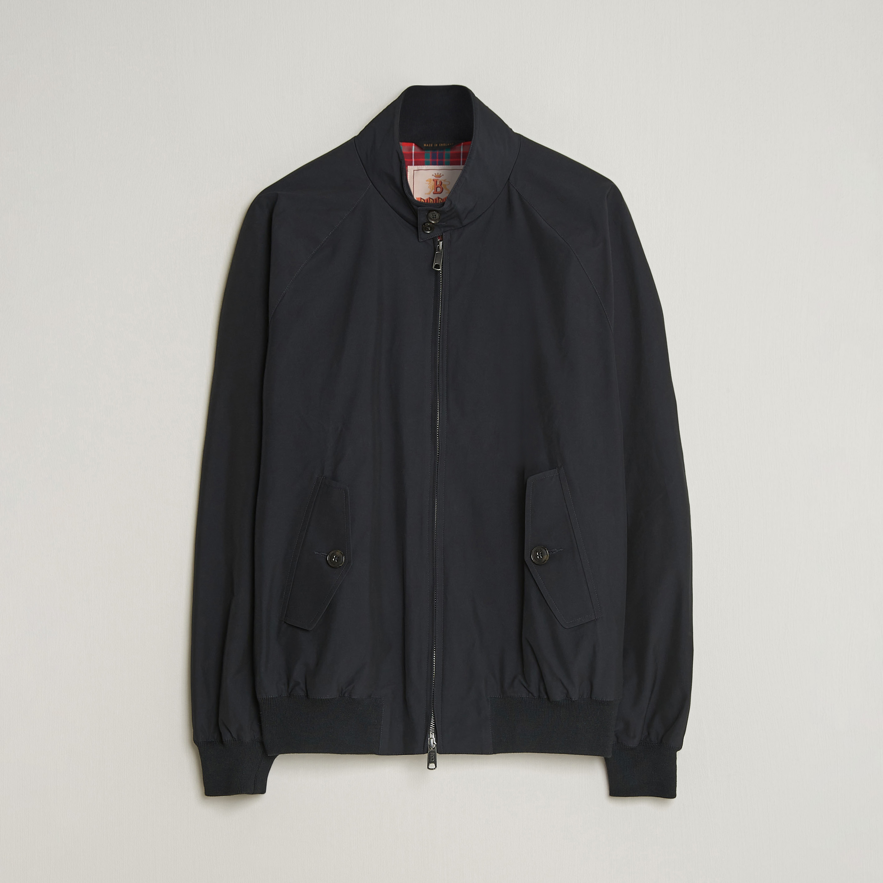 Baracuta G9 Original Harrington Jacket Dark Navy at CareOfCarl.com