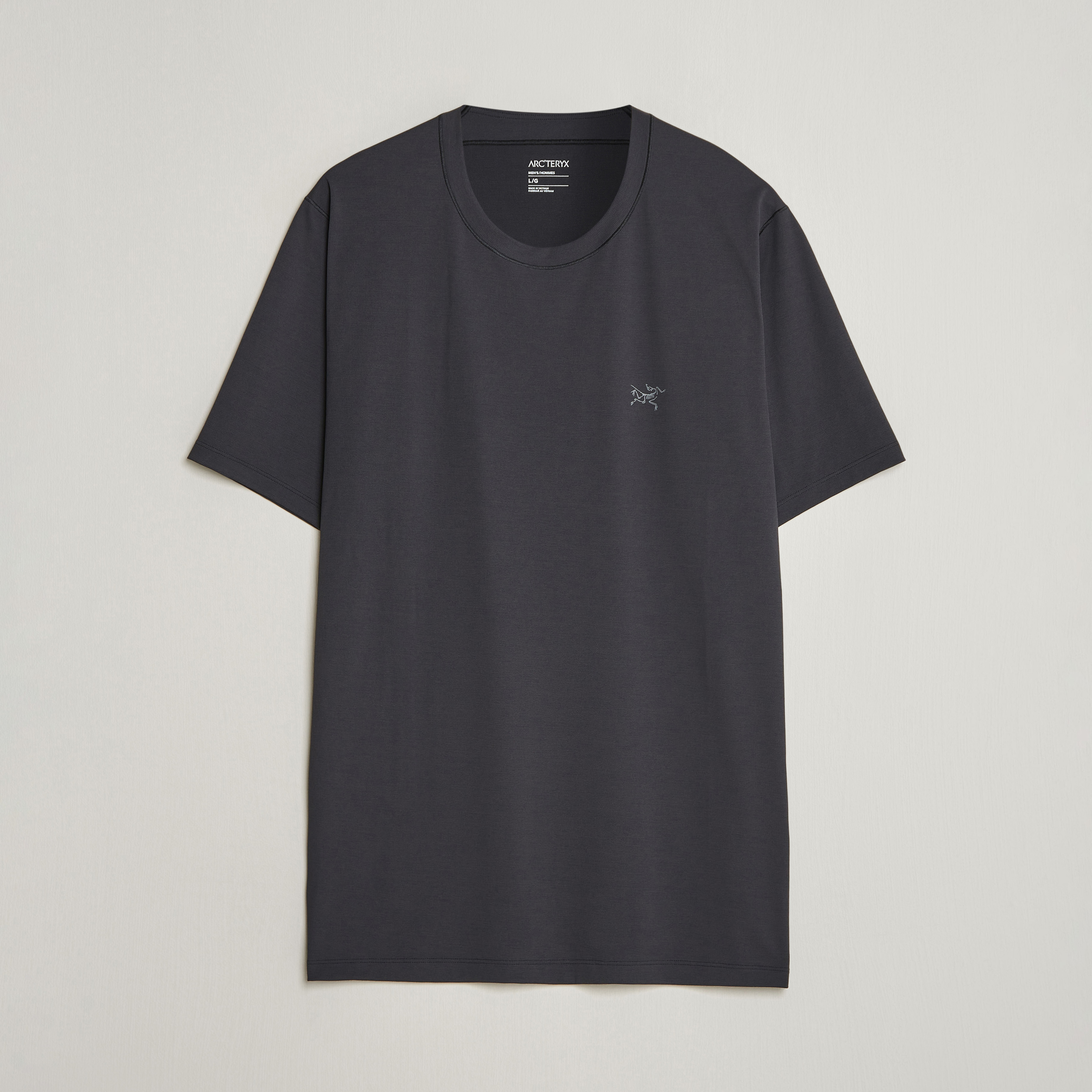 Arc'teryx Cormac Crew Neck T-Shirt Black at CareOfCarl.com