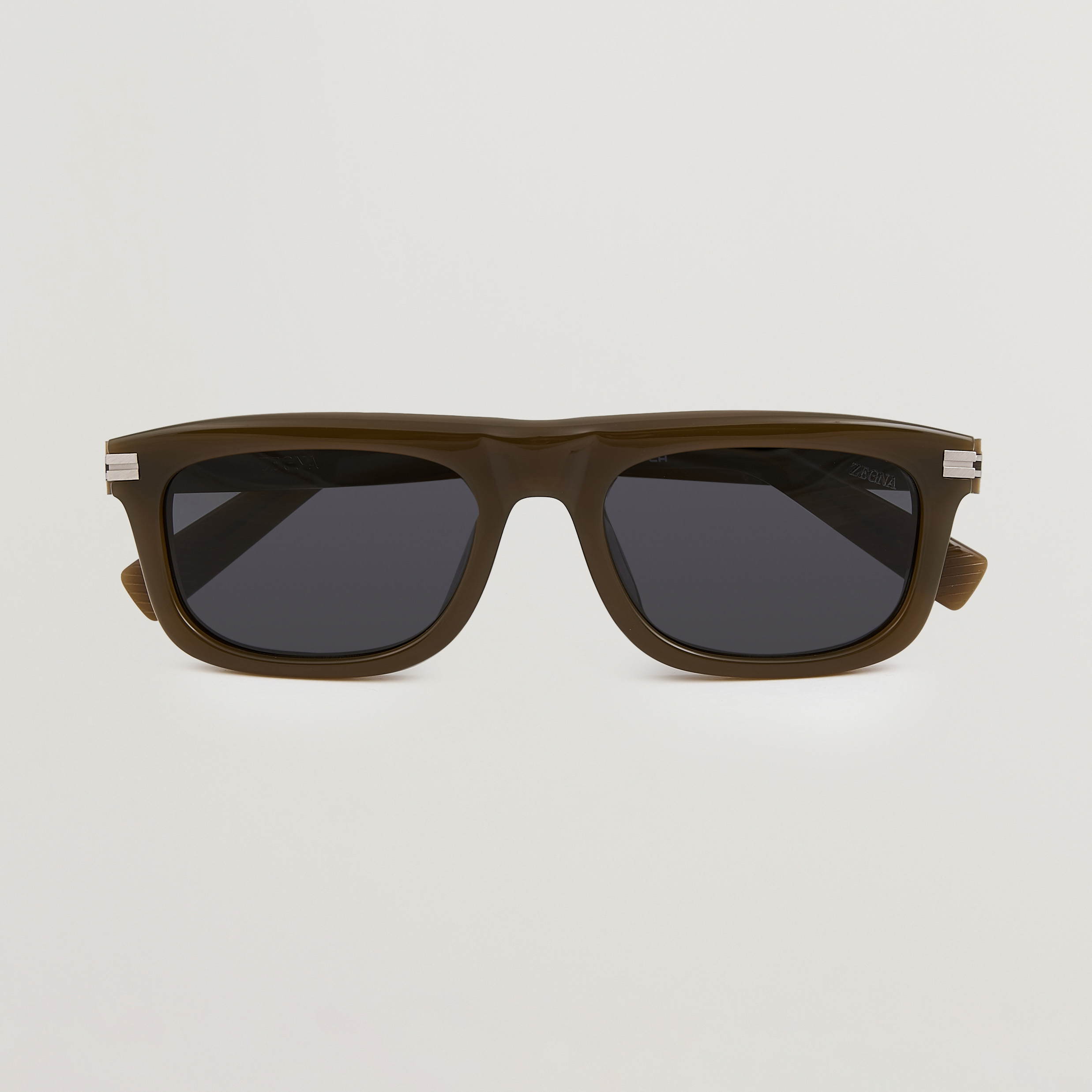 哲 Zegna EZ0301 Sunglasses Green at CareOfCarl.com