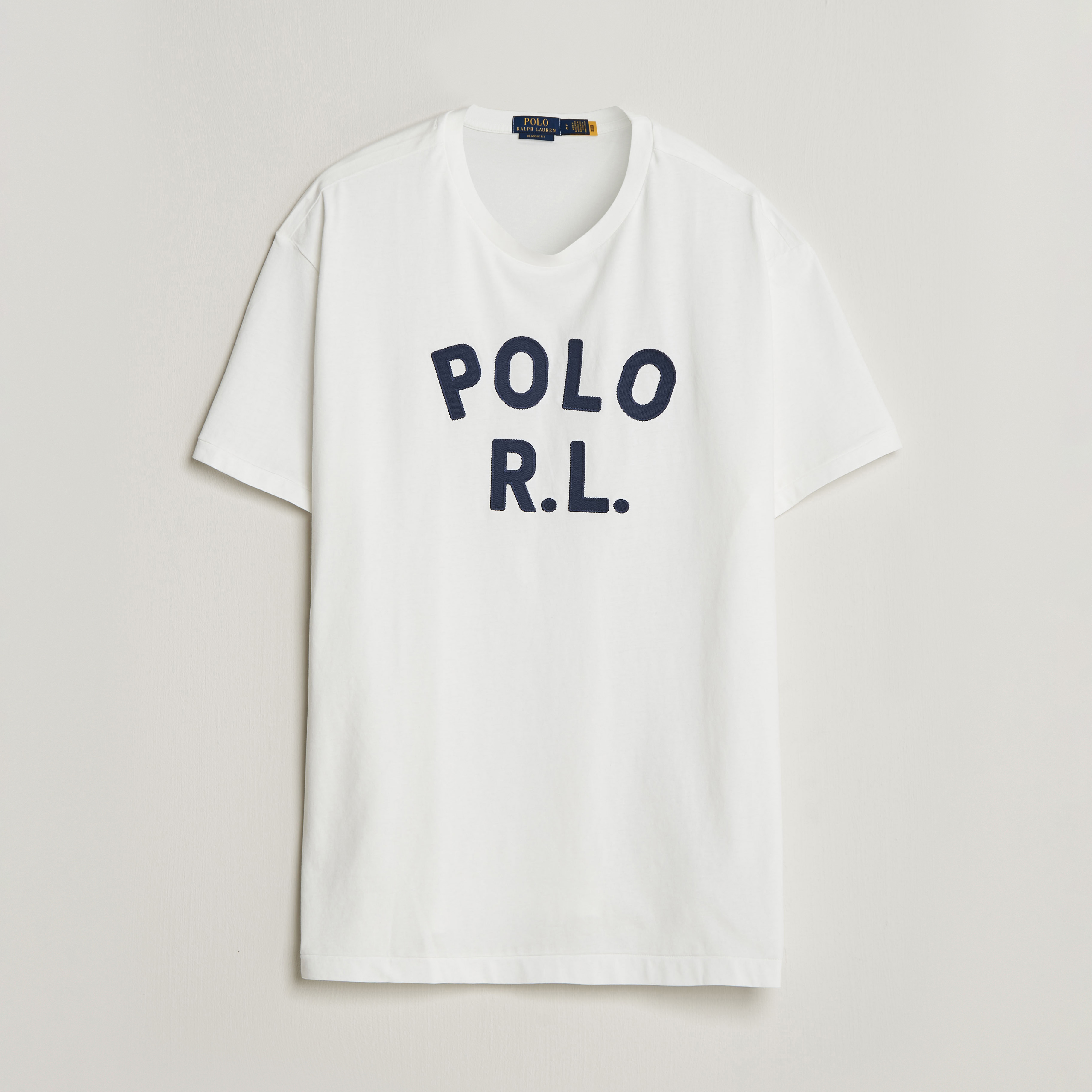 Polo Ralph Lauren Polo RL Tee White at CareOfCarl.com
