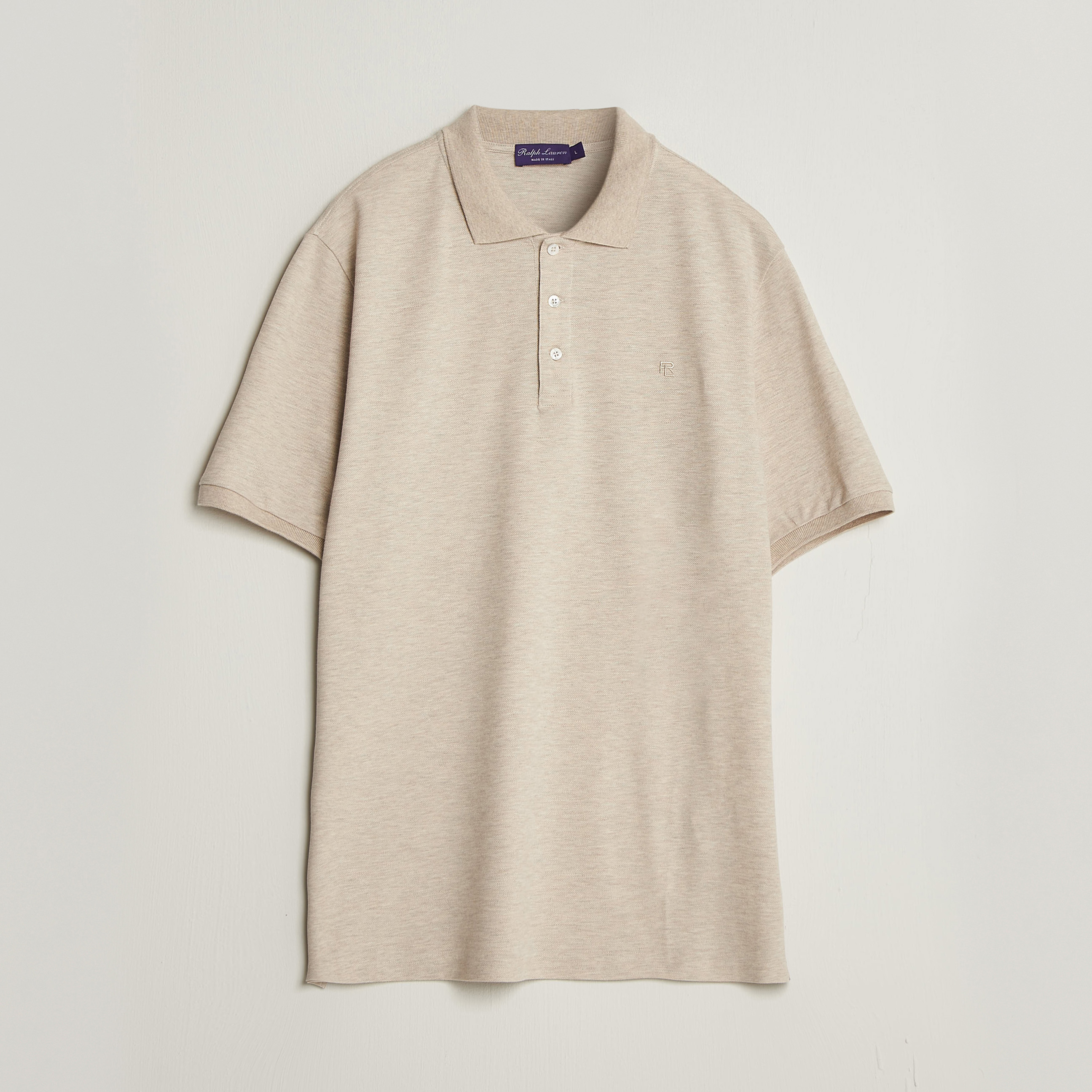 Ralph Lauren Purple Label Short Sleeve Mercerized Cotton Polo