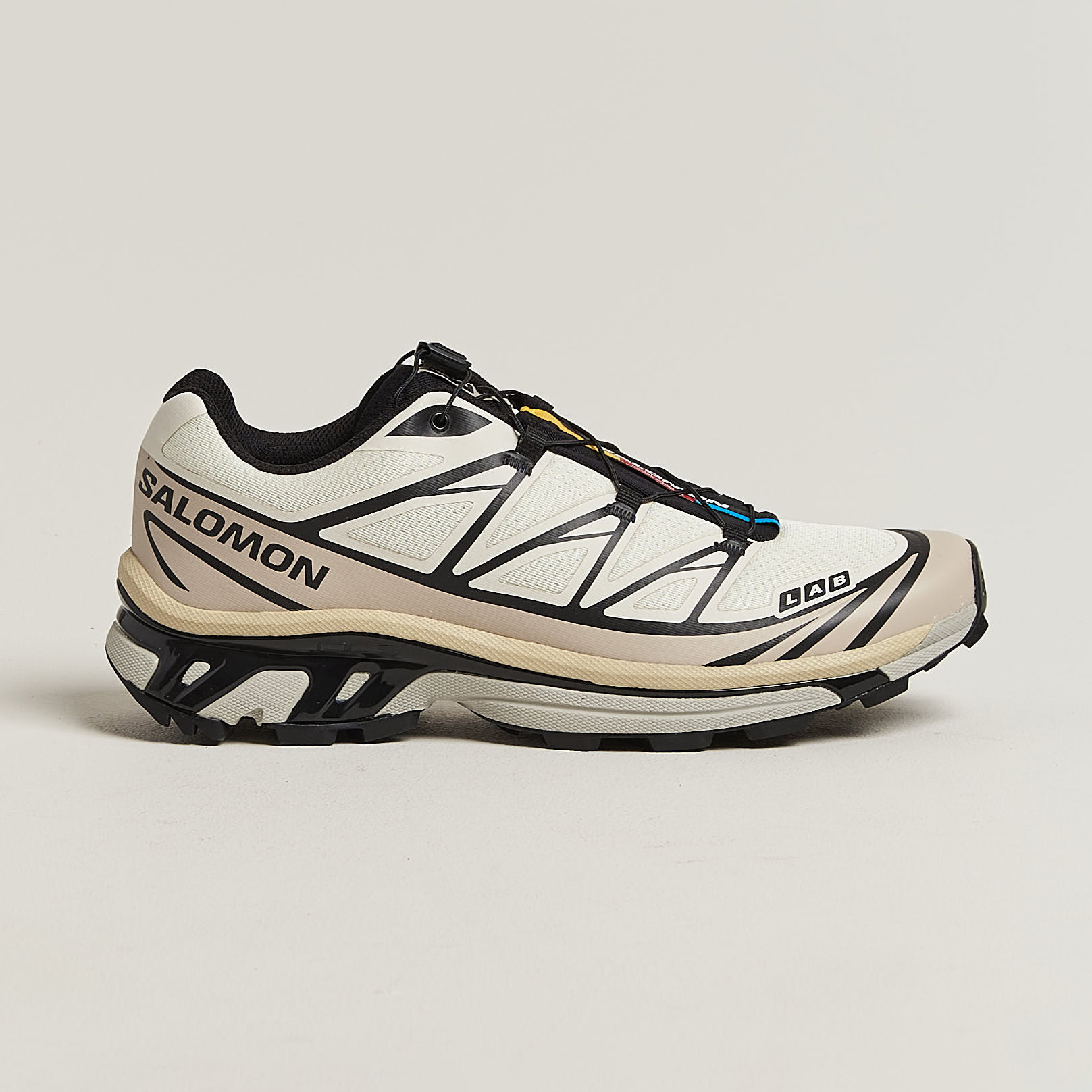 Salomon XT-6 Sneakers Vanilla Ice/Black at CareOfCarl.com