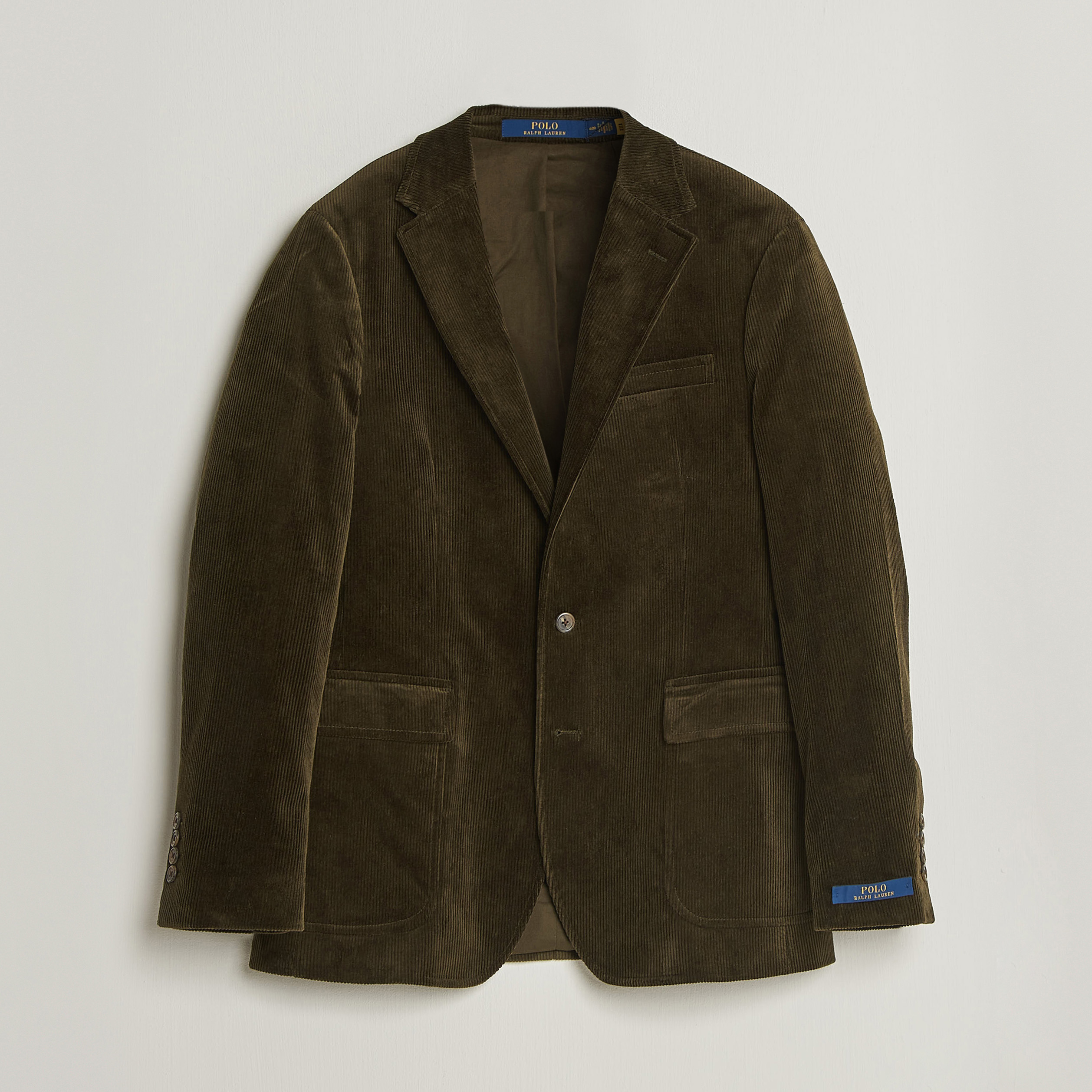 Polo Ralph Lauren Single Breasted Corduroy Sportcoat Fall Olive at