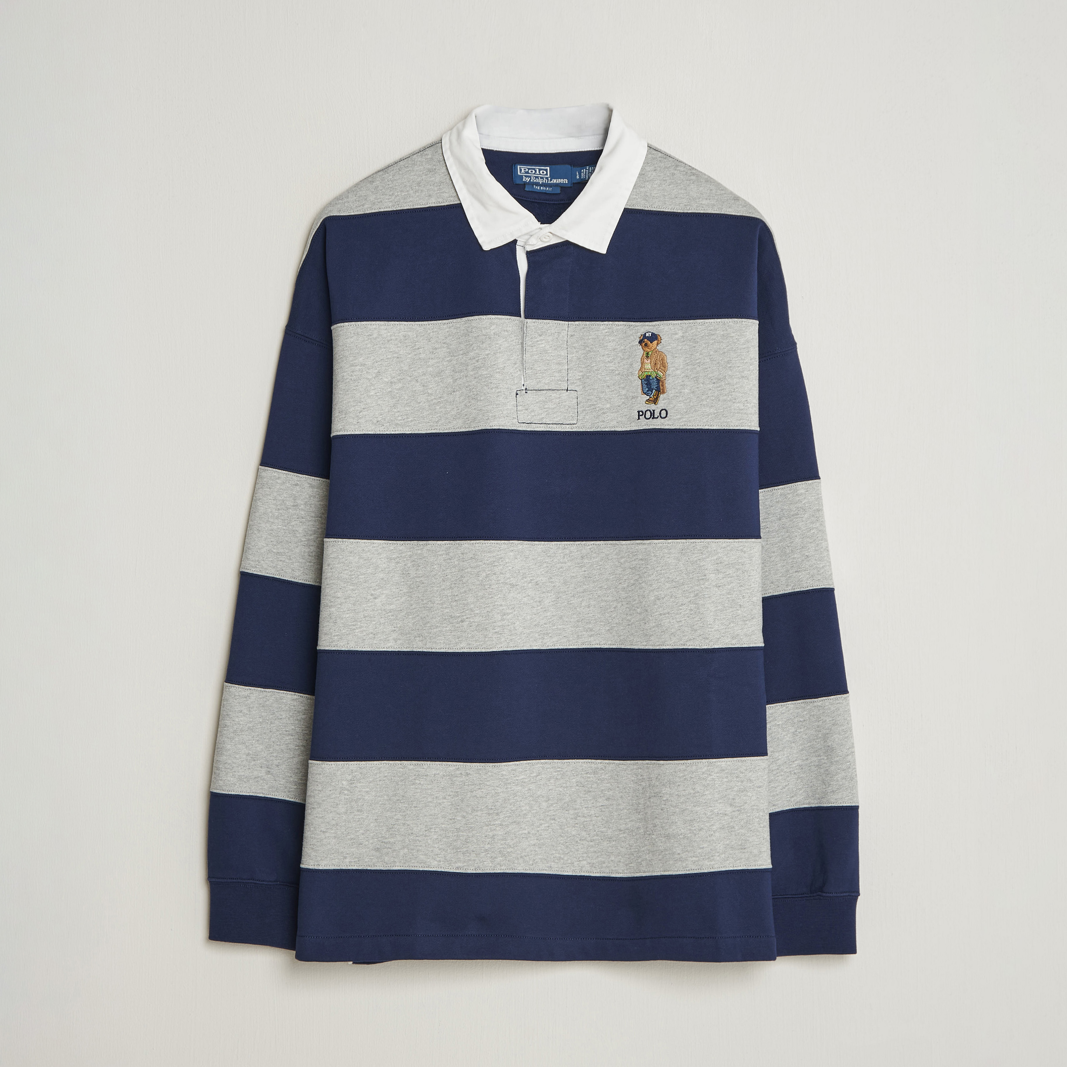 Polo Ralph Lauren Rugby Pullover Navy/Andover Heather at