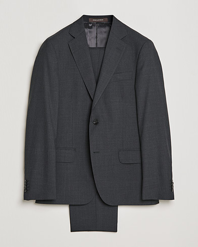 Men | Suits | Oscar Jacobson | Edmund Suit Super 120's Wool Grey