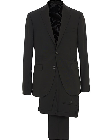 Henrie Wool Stretch Suit Black