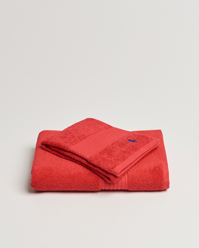 Men | Towels | Ralph Lauren Home | Polo Player 2-Pack Towels Red Rose