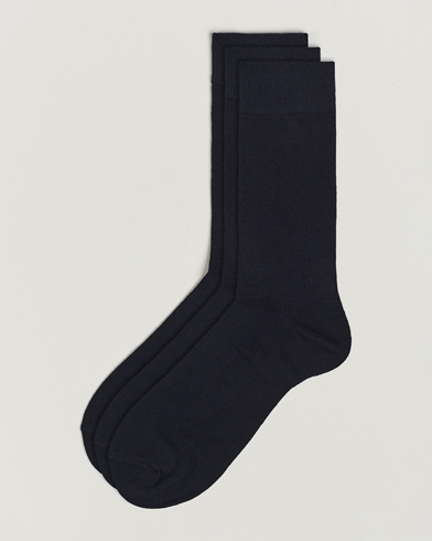 Men | Underwear & Socks |  | 3-Pack Solid Care of Carl Sock Navy