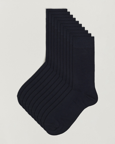 Men | Underwear & Socks |  | 10-Pack Solid Care of Carl Sock Navy