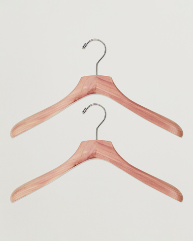 Men | Hangers | Care with Carl | 6-Pack Cedar Wood Jacket Hanger