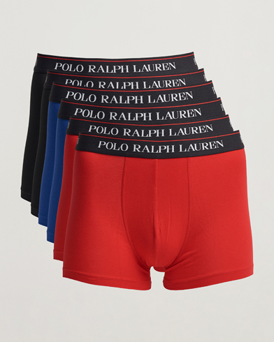 Men |  | Polo Ralph Lauren | 6-pack Trunk Sapphire/Red/Black