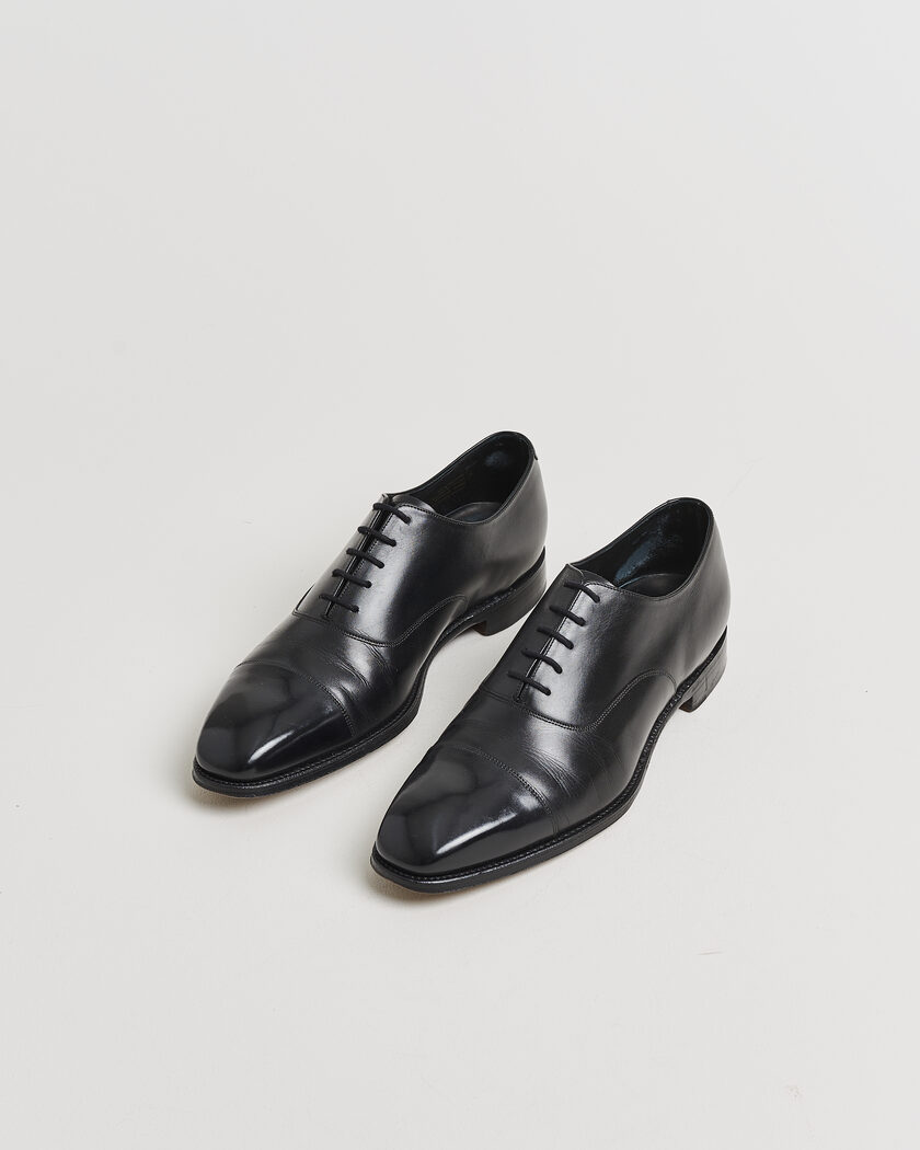 Pre-owned Loake 1880 Rothschild Oxford Black Calf UK11 - EU45 – Black