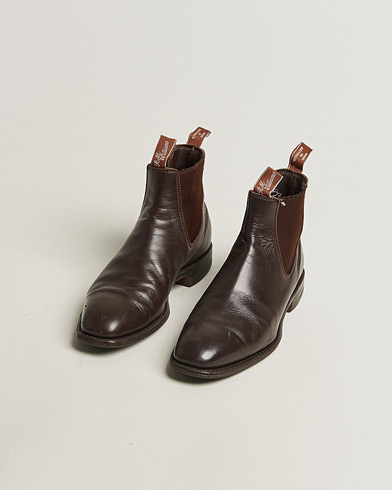 Alden 46054H Plain Toe Boot Snuff Suede US8 - EU41,5 at CareOfCarl.com