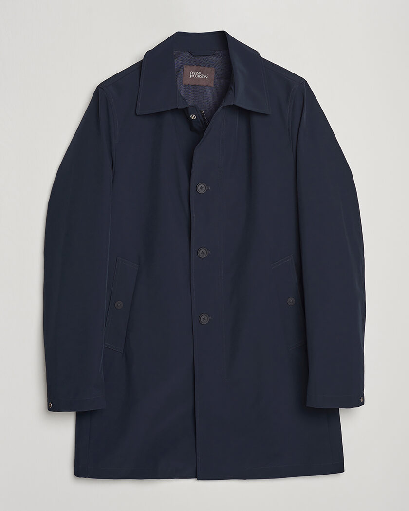 Oscar Jacobson Johnsson Coat Navy 50 – Blue