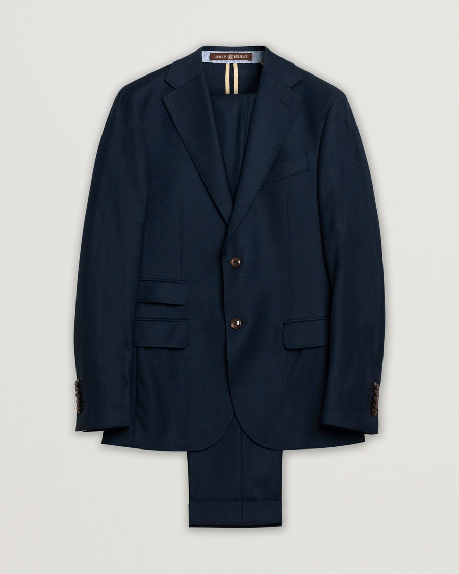 Morris Heritage Suit Navy 46 – Blue