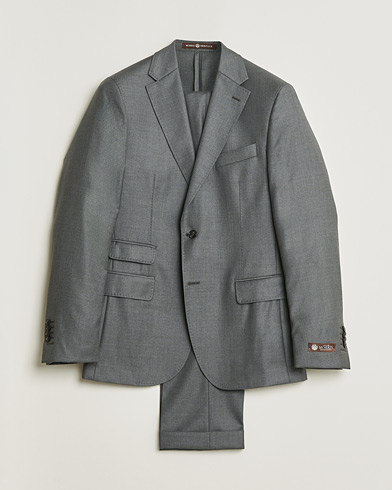 Pre-owned Morris Heritage Wool Suit Grey 50 – Grey
