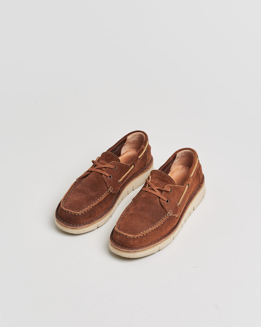 Pre-owned Astorflex Boatflex Moccasin Brown Suede 43 – Brown
