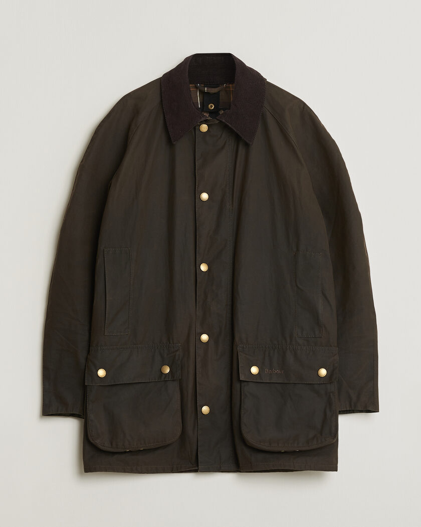 ジャケット・アウター Barbour Bedale Wax Trench Coat - Olive Barbour Heritage Bedale Wax Trench Coat Olive M at CareOfCarl.com