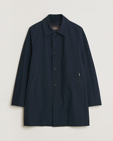 Pre-owned Oscar Jacobson Johnson Coat Navy 50 – Blue