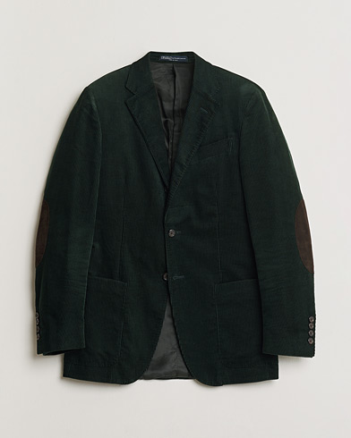 Pre-owned Polo Ralph Lauren Corduroy Green Blazer 48 – Green