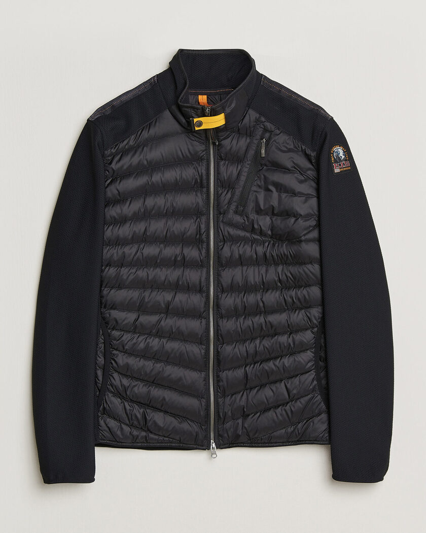 Pre-owned Parajumpers Jayden Mesh Hybrid Jacket Black XL – Black
