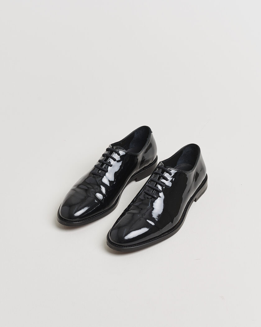Pre-owned Myrqvist Drottningholm Patent Shoe Black UK10 - EU44 – Black