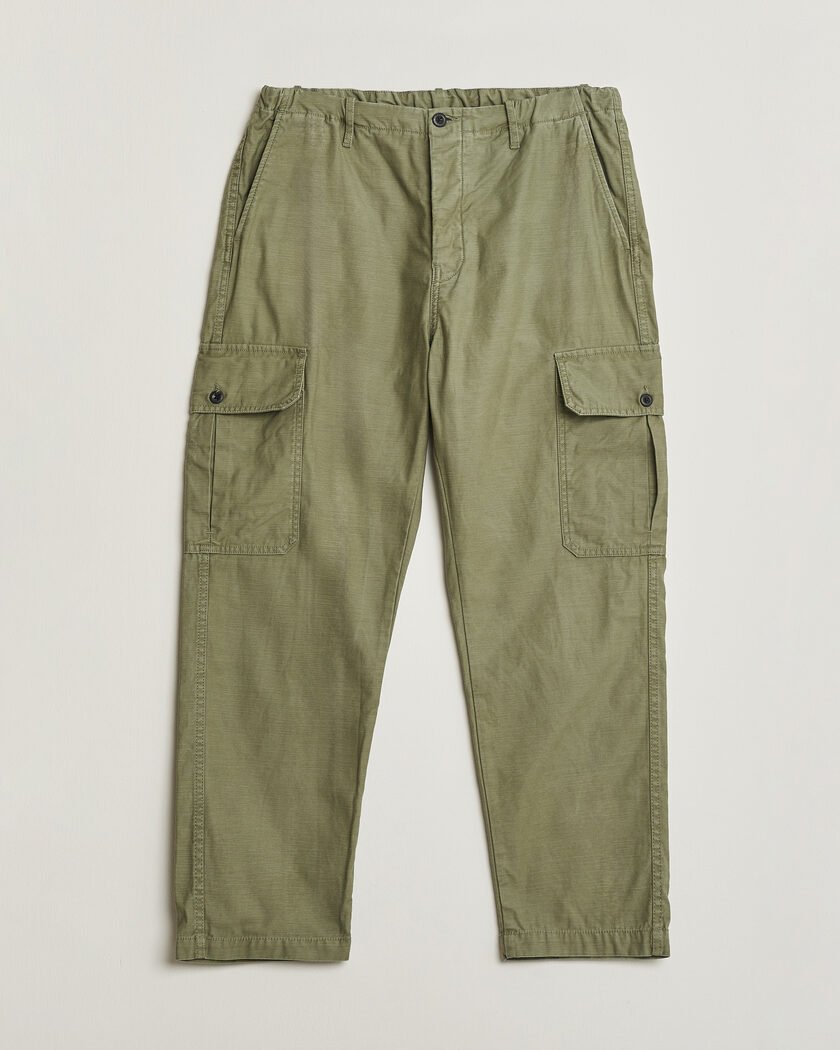 Pre-owned Incotex Regular Fit Cargo Pants Military W34 – Green