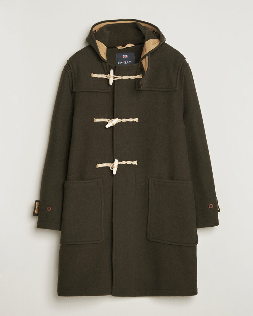 Burberry Wool Duffle Coat Black 50 at CareOfCarl.com