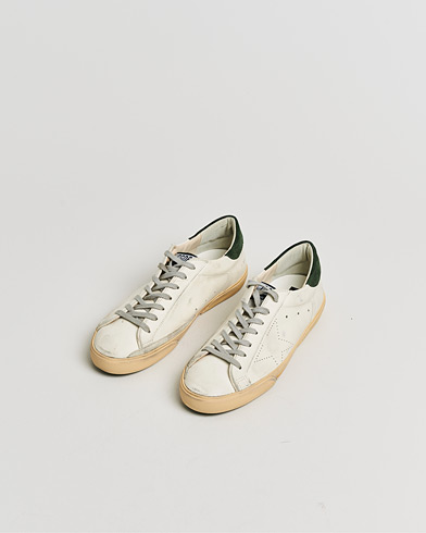 Pre-owned Golden Goose Super-Star Sneakers White/Green 42 – White