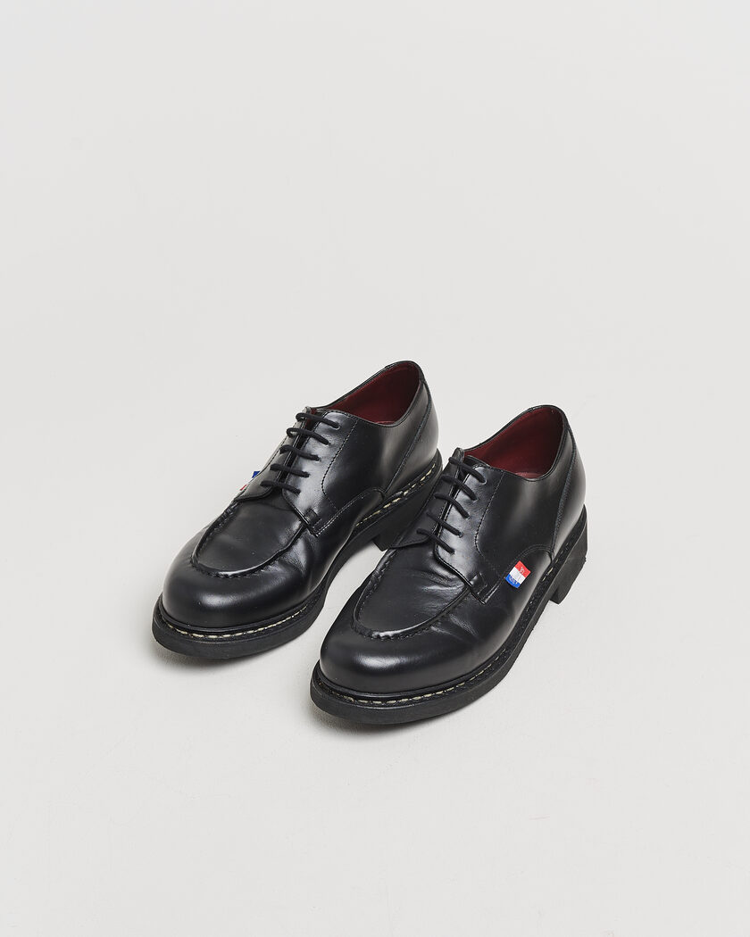Pre-owned Paraboot Chambord Derby BBR Black UK8,5 - EU42,5 – Black